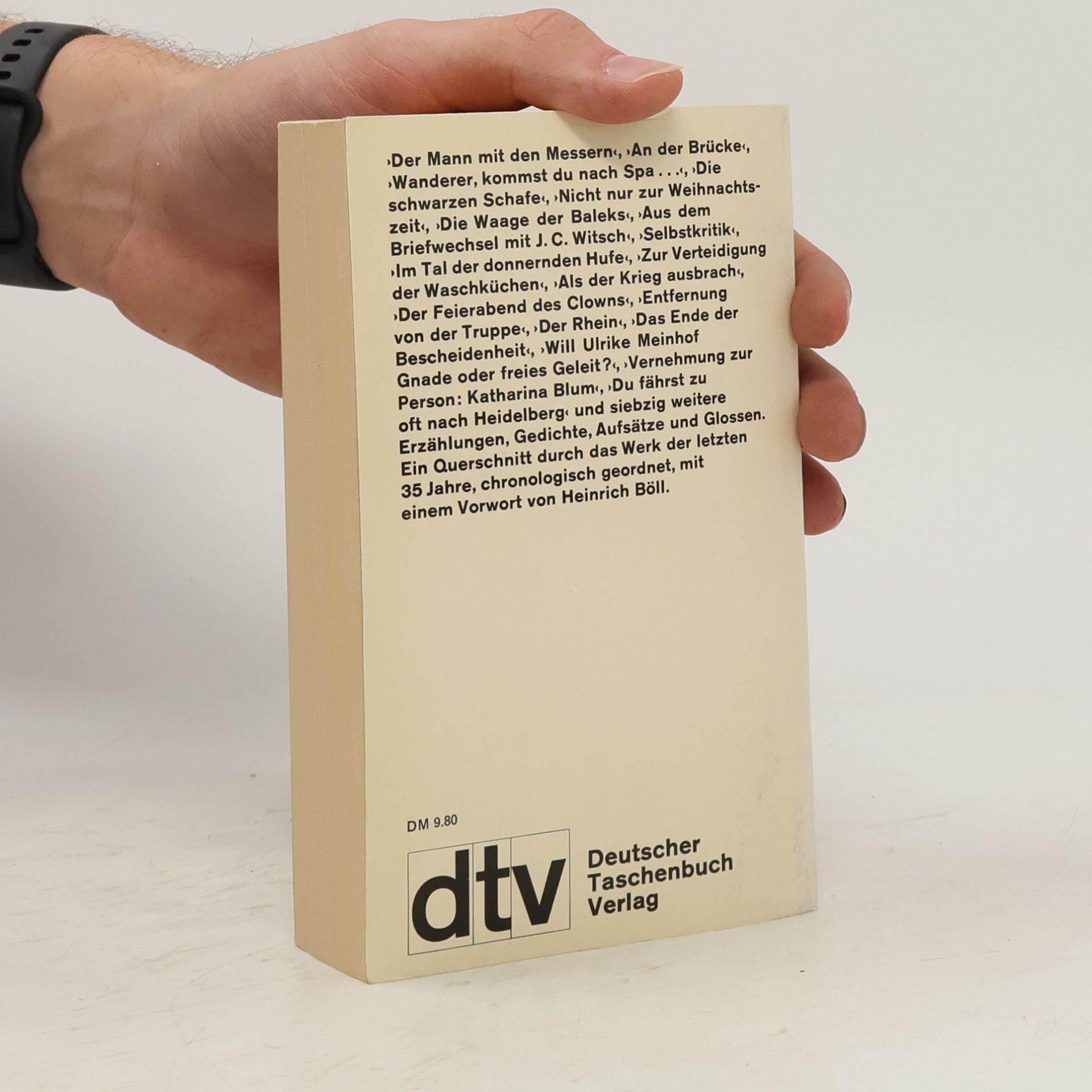 Heinrich Böll Das Heinrich-Böll-Lesebuch