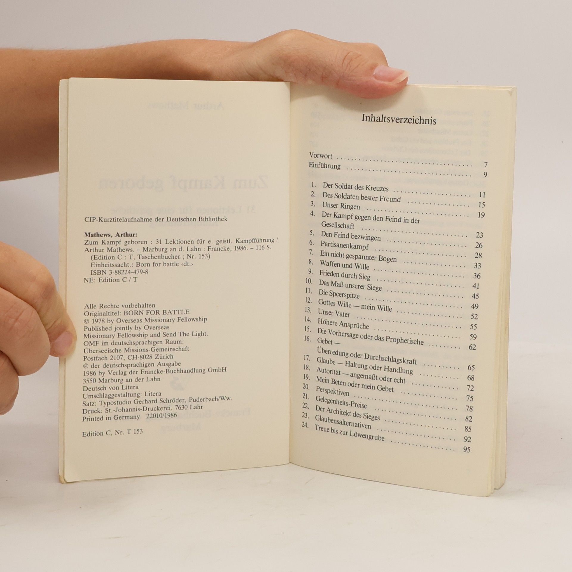 Arthur Mathews Edition C - Taschenbücher: Zum Kampf geboren