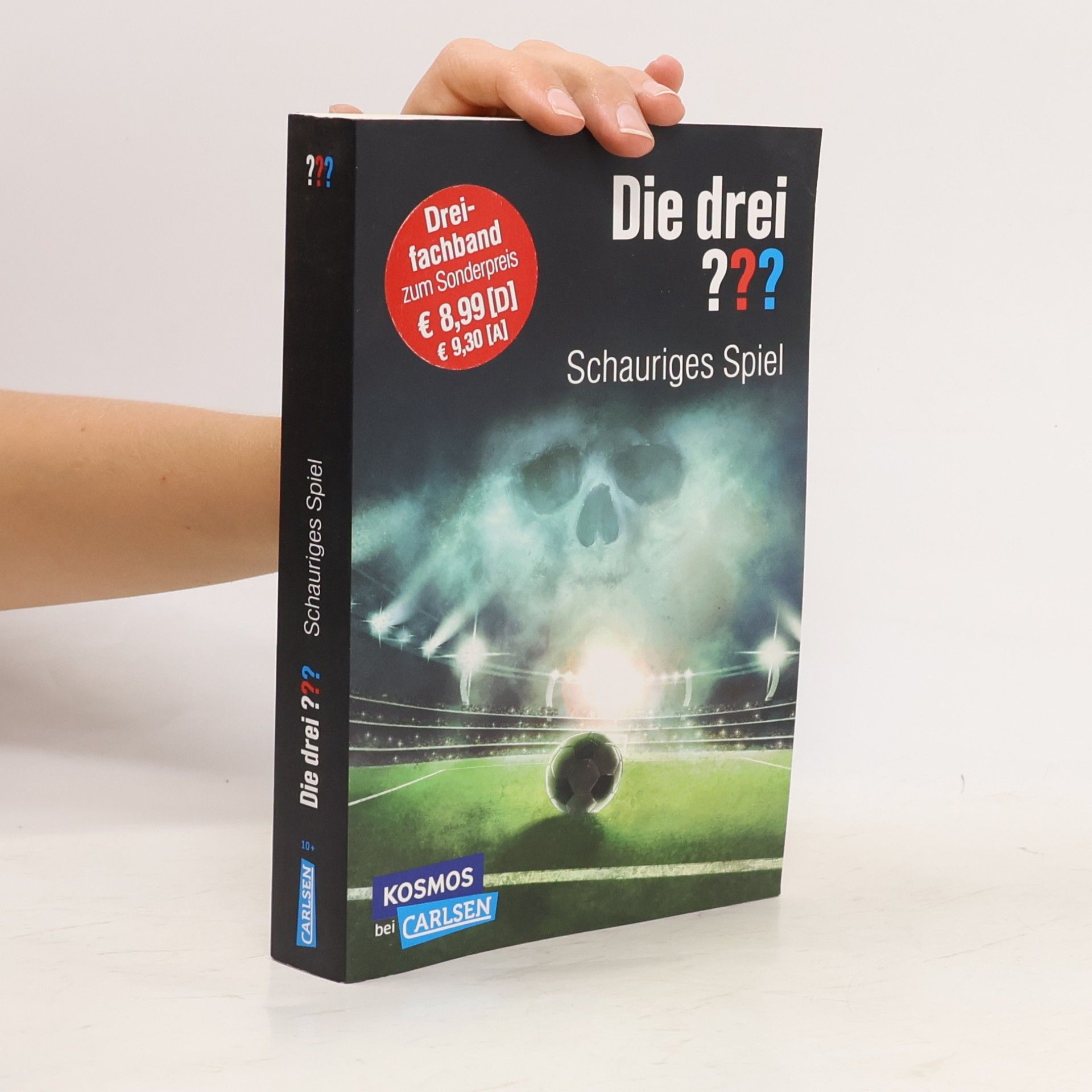 Henkel Waidhoferová Die drei ???: Schauriges Spiel (Dreifachband. Enthält die Bände: Fußball-Gangster, Fußballfieber, Fußballphantom)