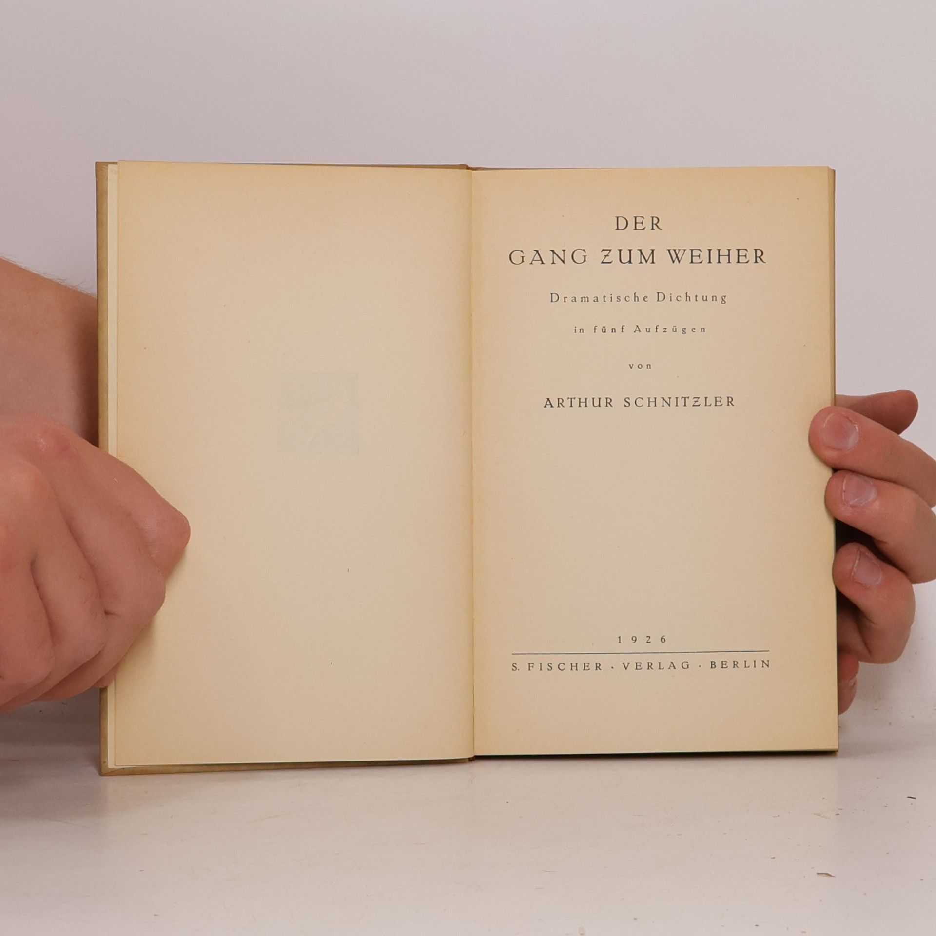 Arthur Schnitzler Der Gang zum Weiher