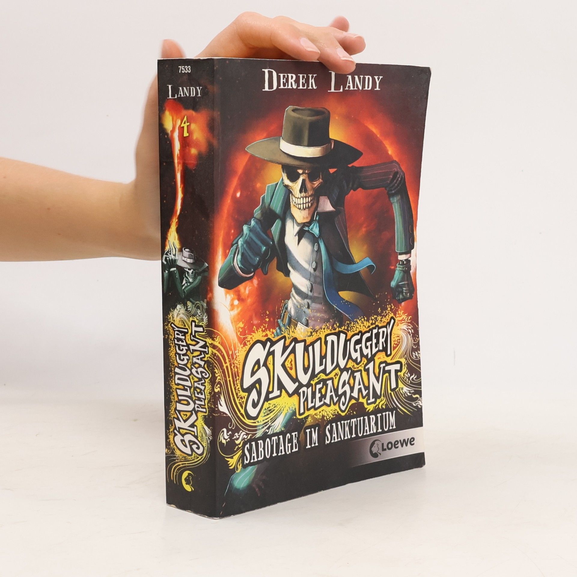 Derek Landy Skulduggery Pleasant Sabotage im Sanktuarium