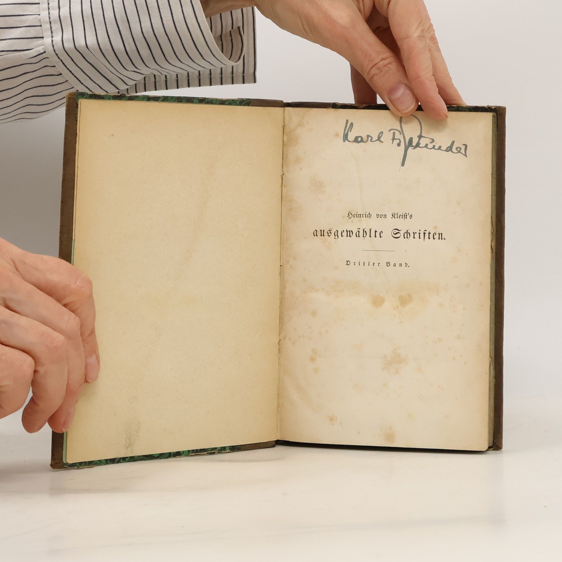 Heinrich von Kleist Ausgewählte Schriften