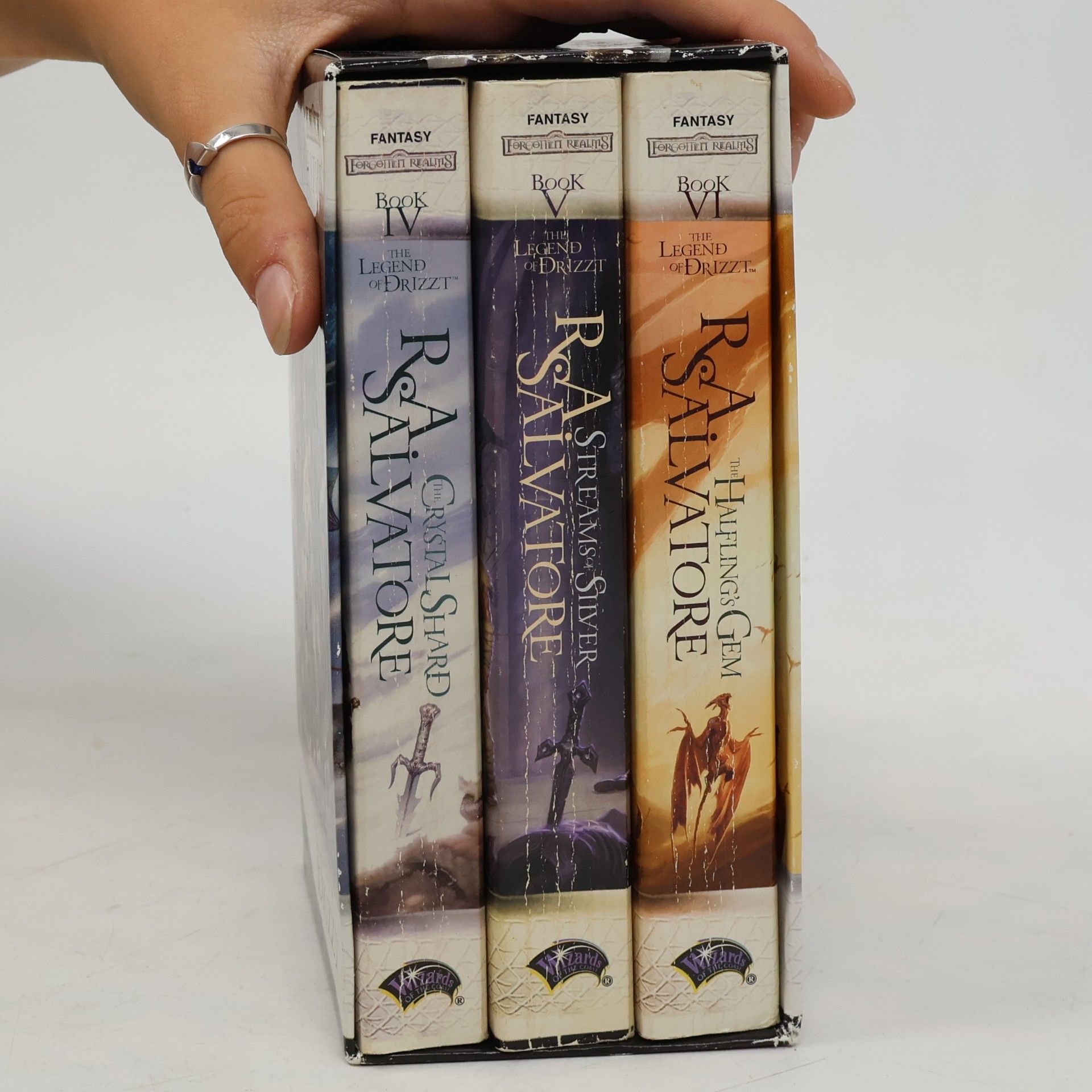 R. A. Salvatore The legend of Drizzt. Set II (díly IV - VI, 3 svazky)