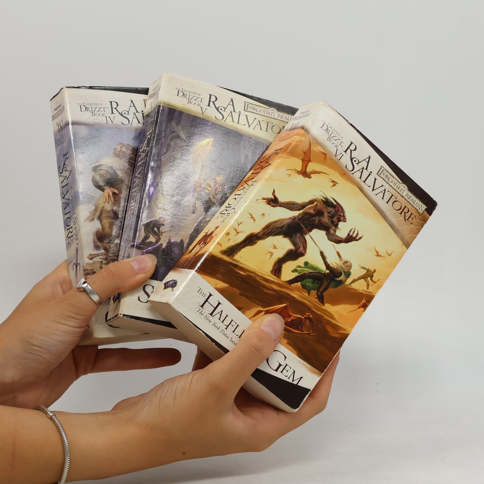 R. A. Salvatore The legend of Drizzt. Set II (díly IV - VI, 3 svazky)