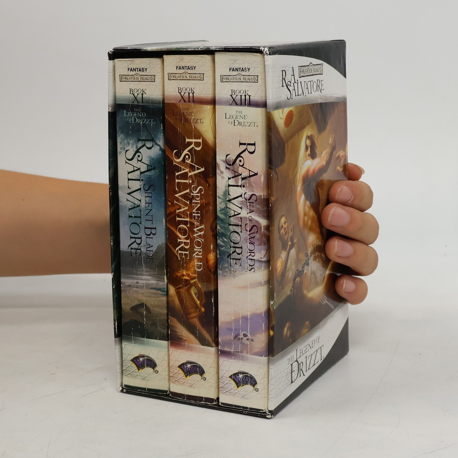 Robert Anthony Salvatore The Legend of Drizzt. Boxed Set, Books XI - XIII