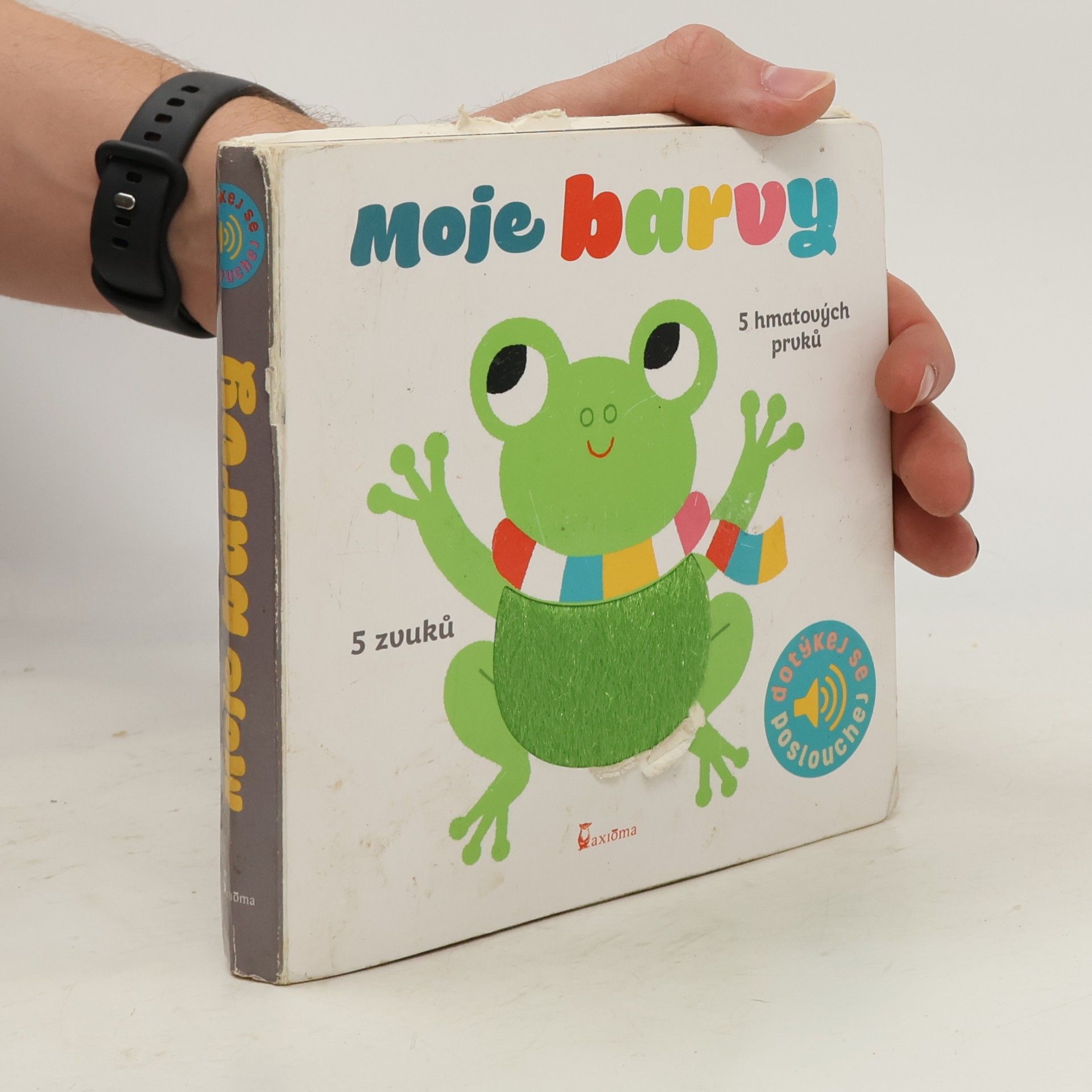Moje barvy - Dotykové a zvukové leporelo