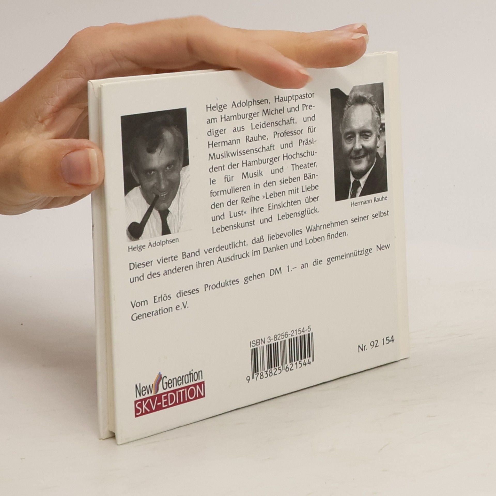 Helge Adolphsen Leben heißt danken und loben
