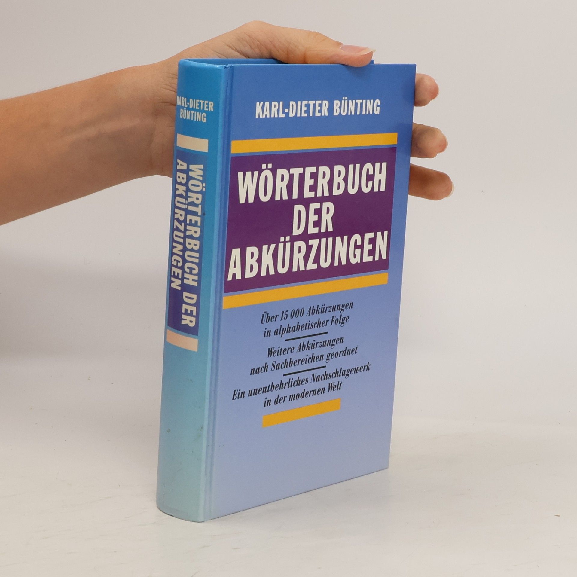 Karl-Dieter Bünting Wörterbuch der abkürzungen
