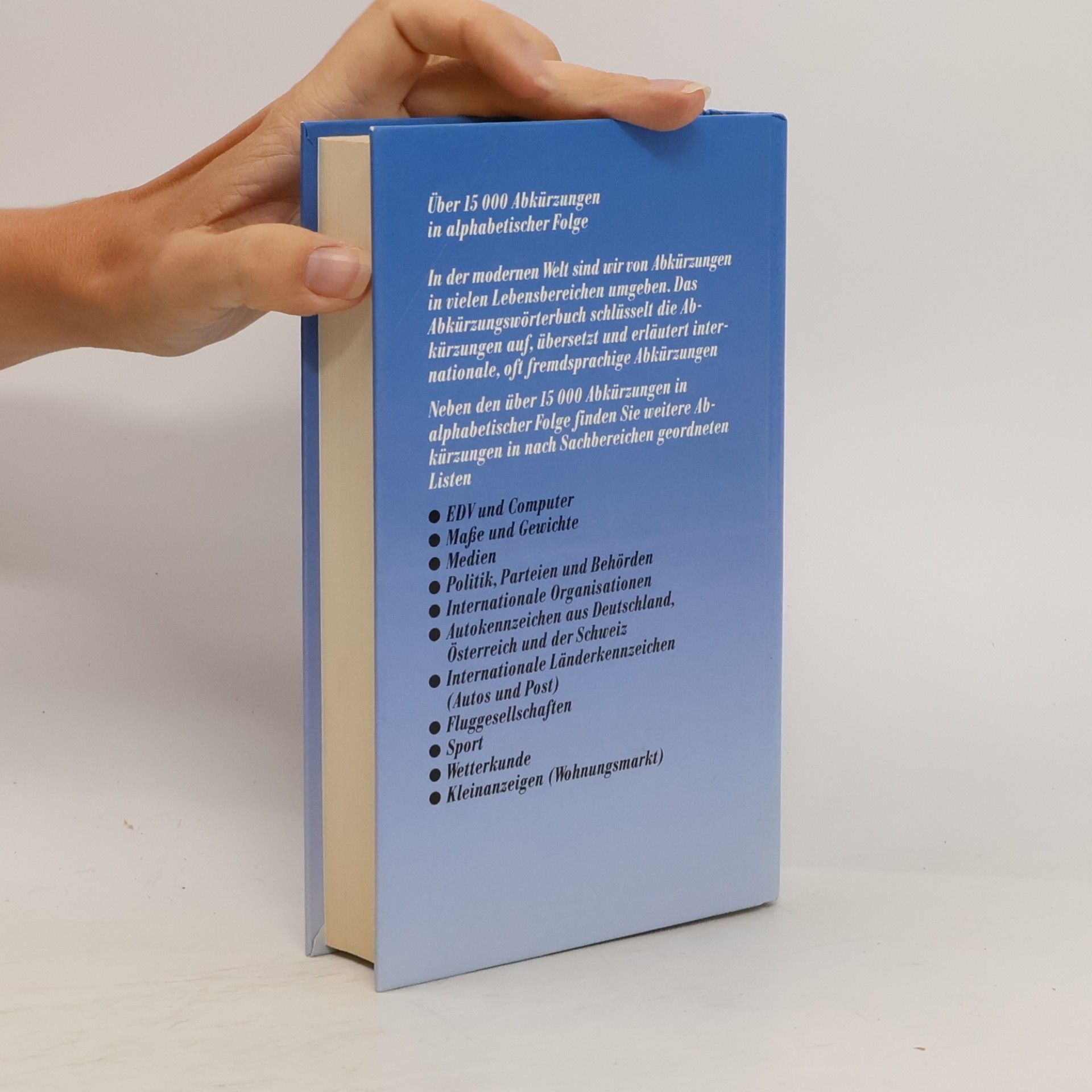 Karl-Dieter Bünting Wörterbuch der abkürzungen