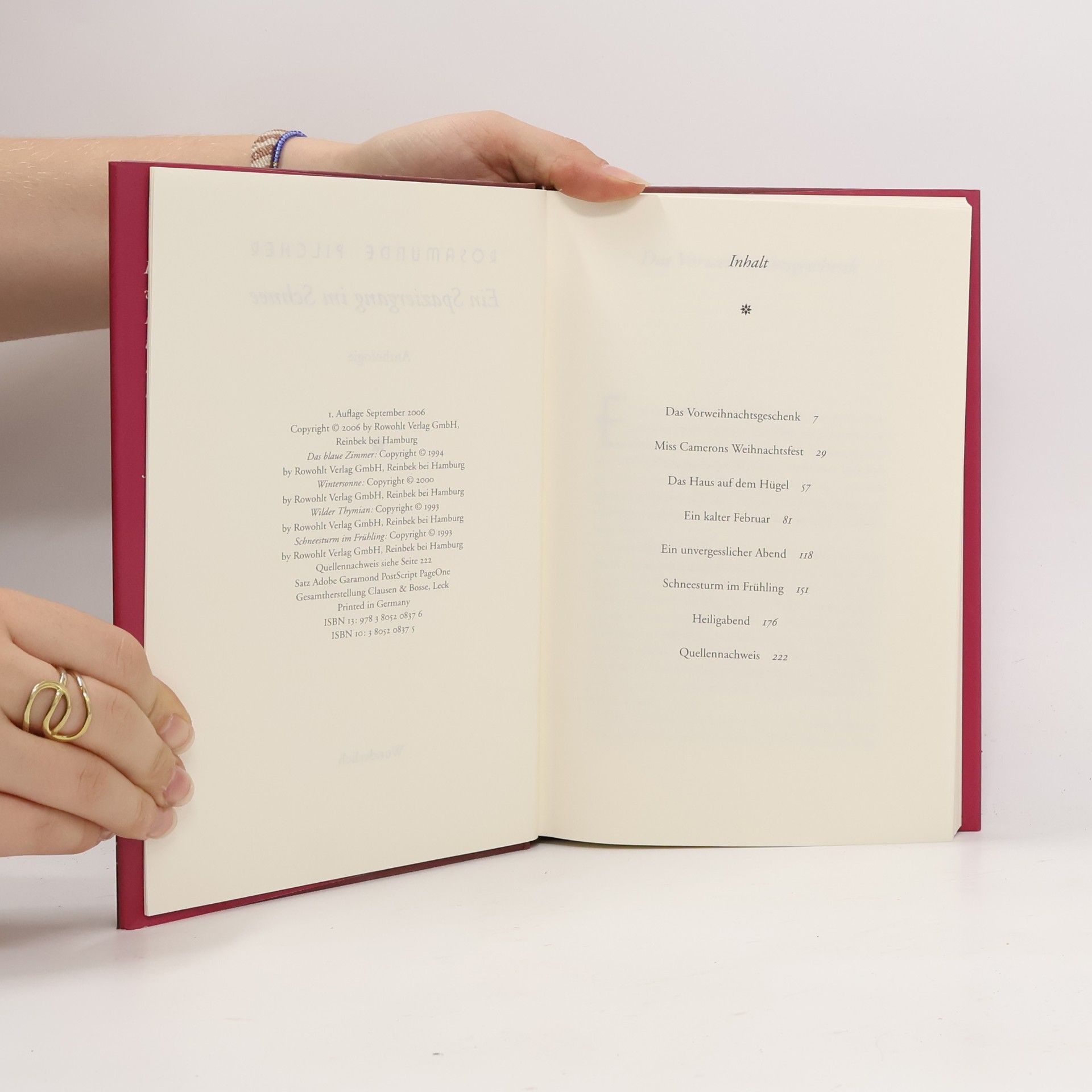 Rosamunde Pilcher Ein Spaziergang im Schnee