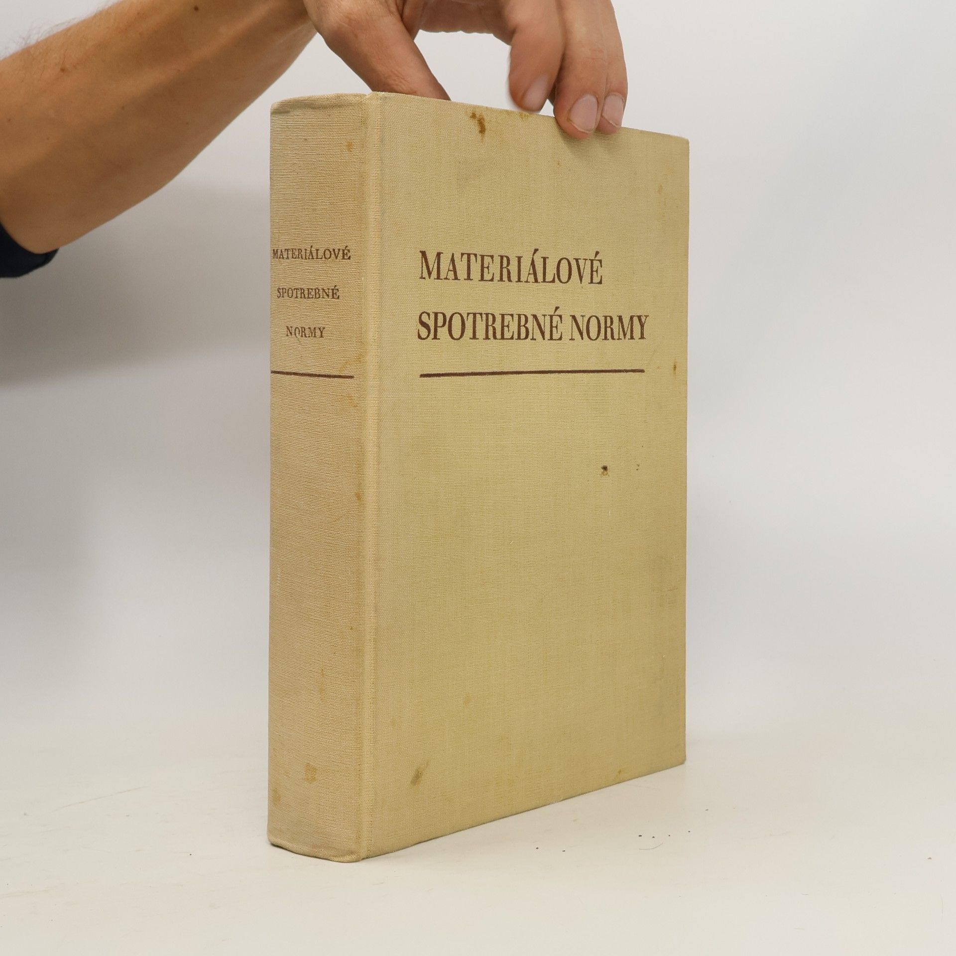 Autorenkollektiv MATERIÁLOVÉ SPOTREBNÉ NORMY