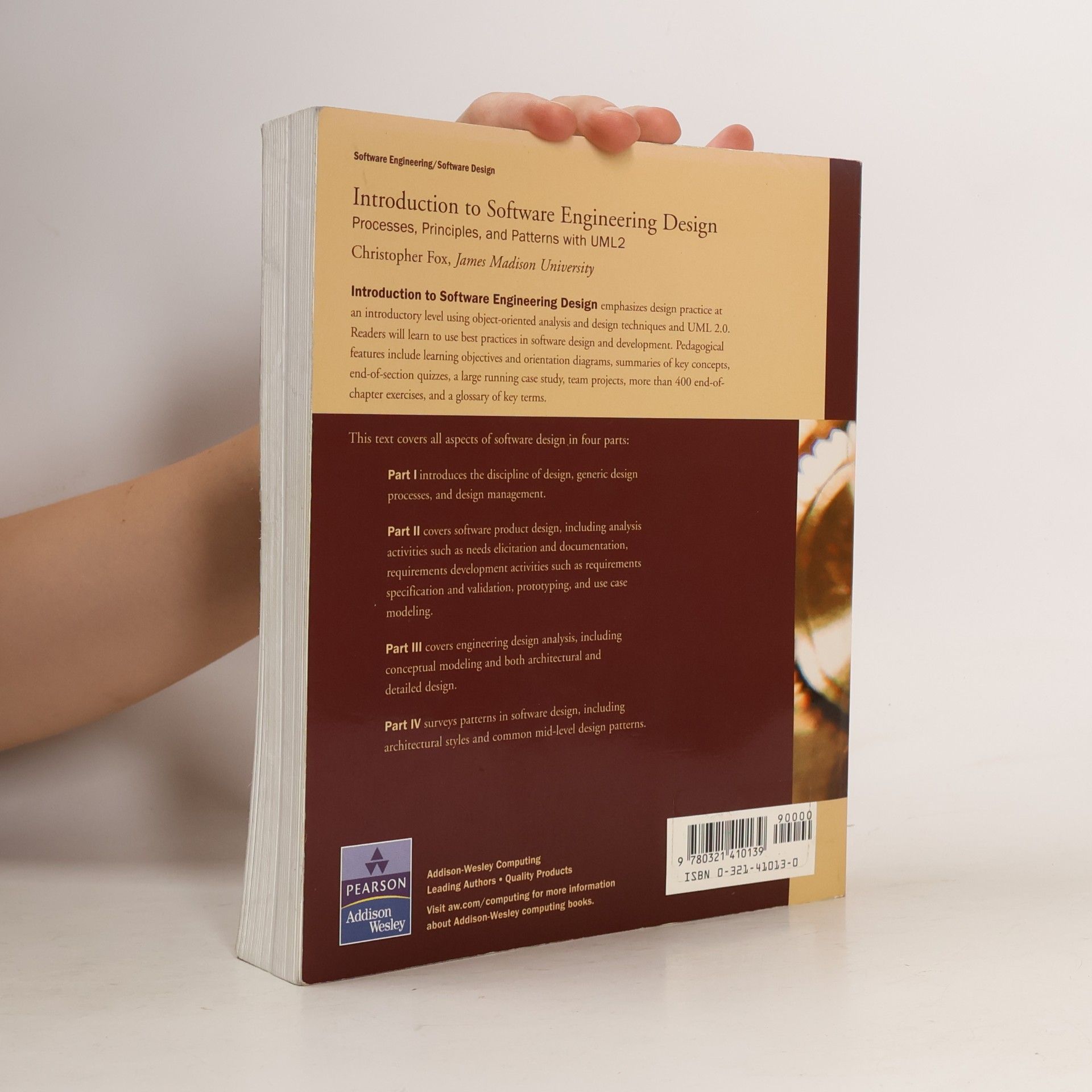 Christopher John Fox Introduction to Software Engineering Design