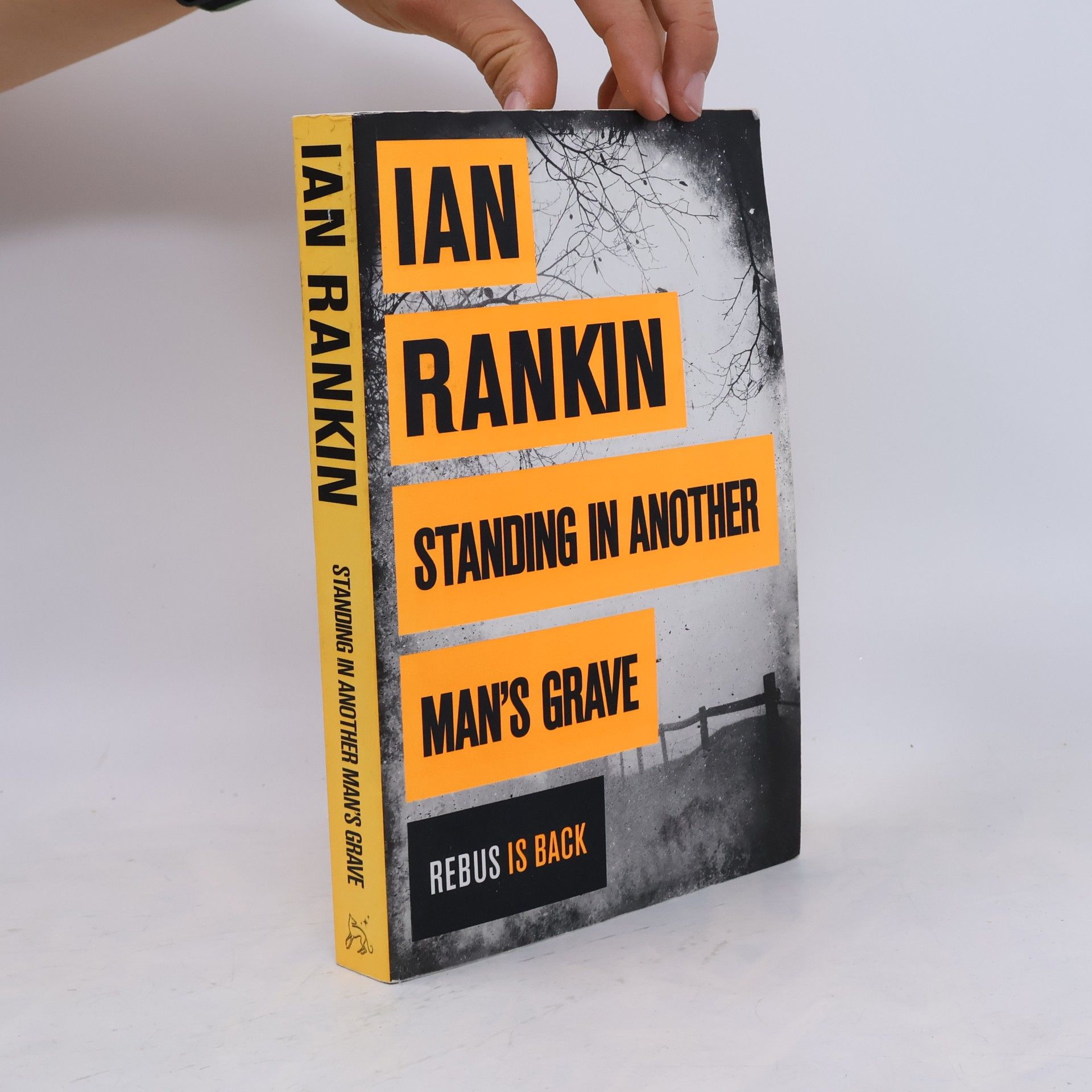 Ian Rankin Standing in another man's grave