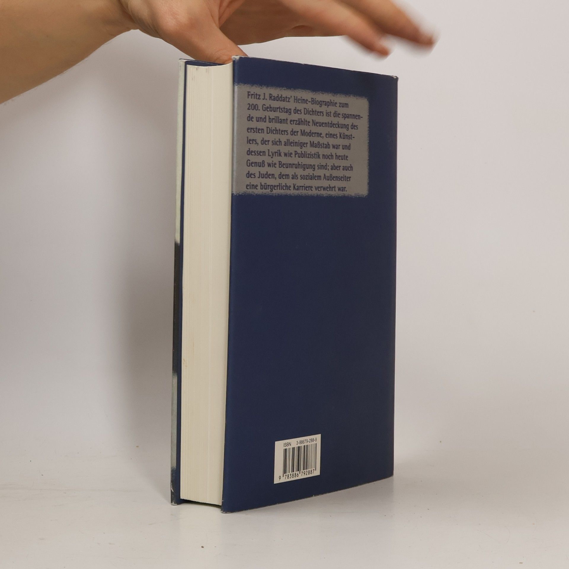 Fritz J. Raddatz Taubenherz und Geierschnabel - Heinrich Heine