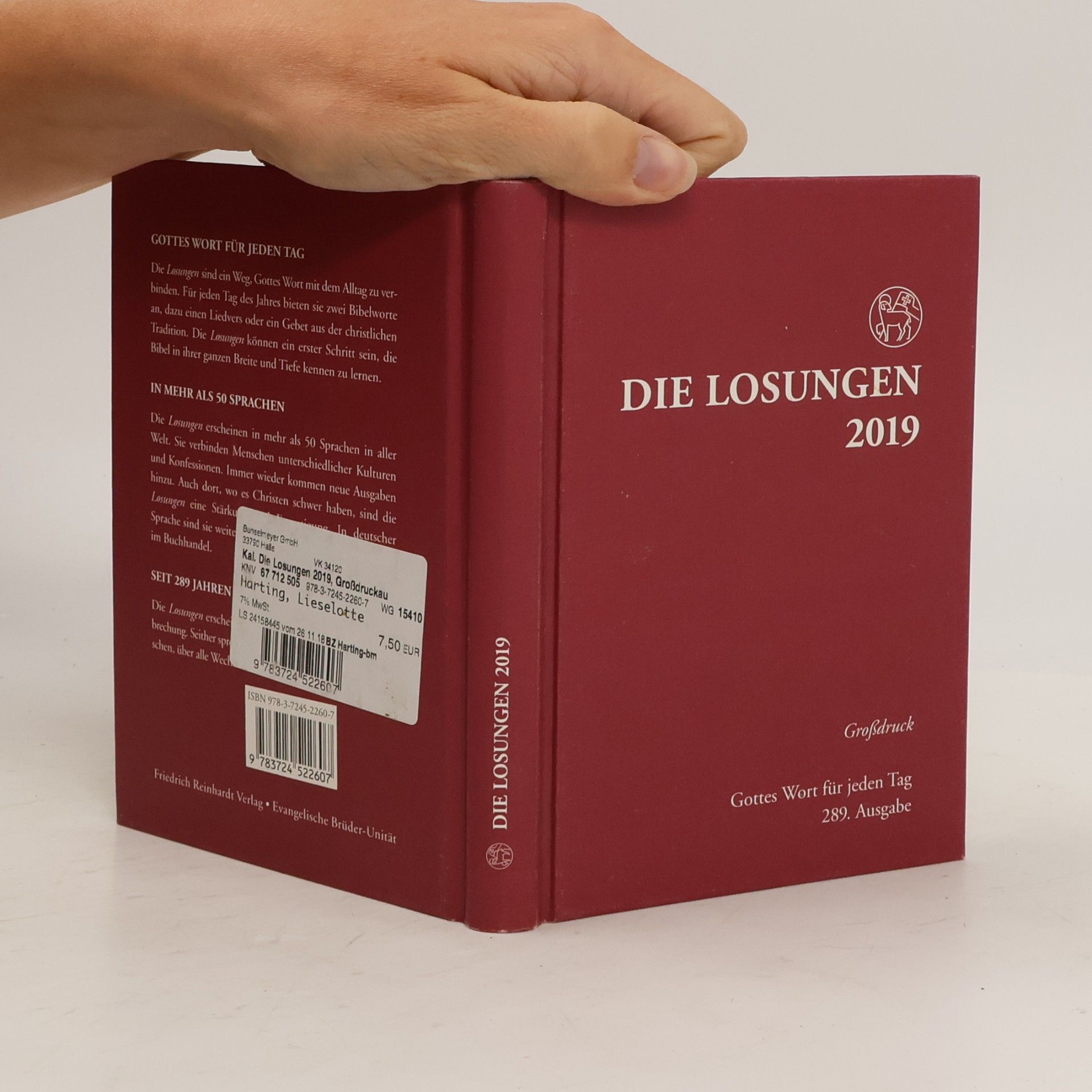Die Losungen 2019