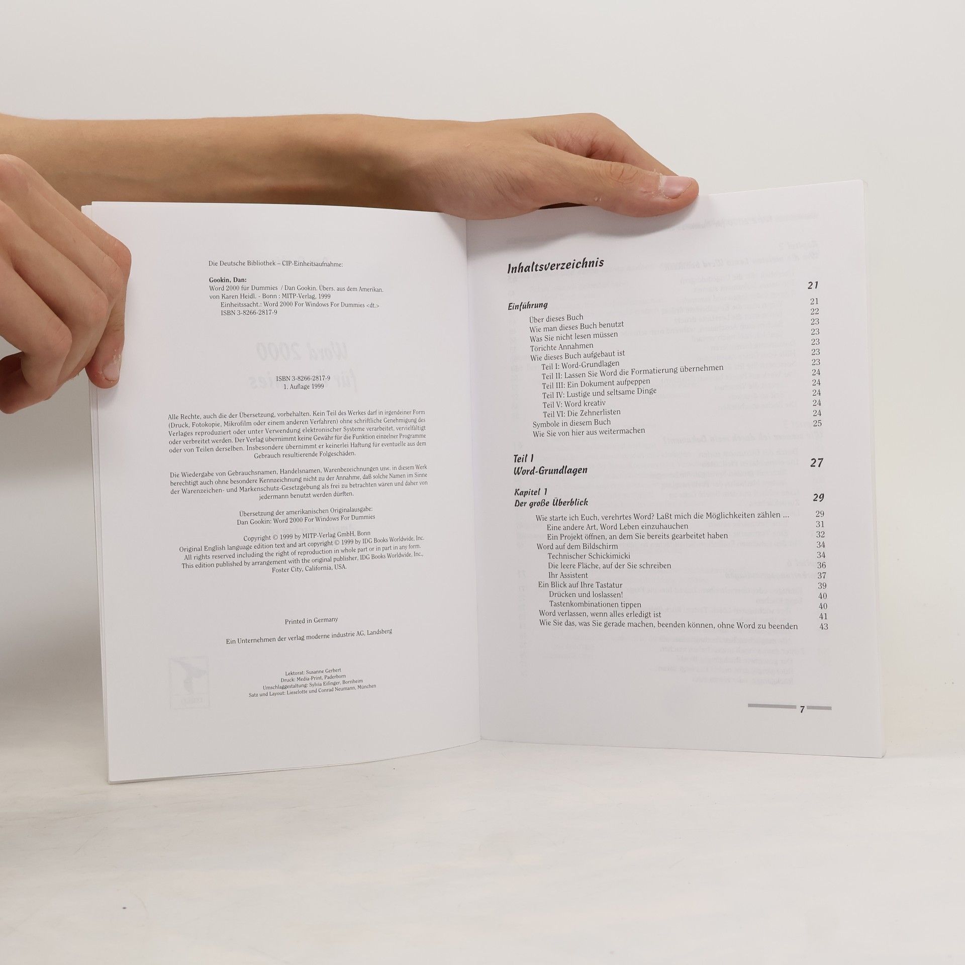 Dan Gookin Word 2000 für Dummies