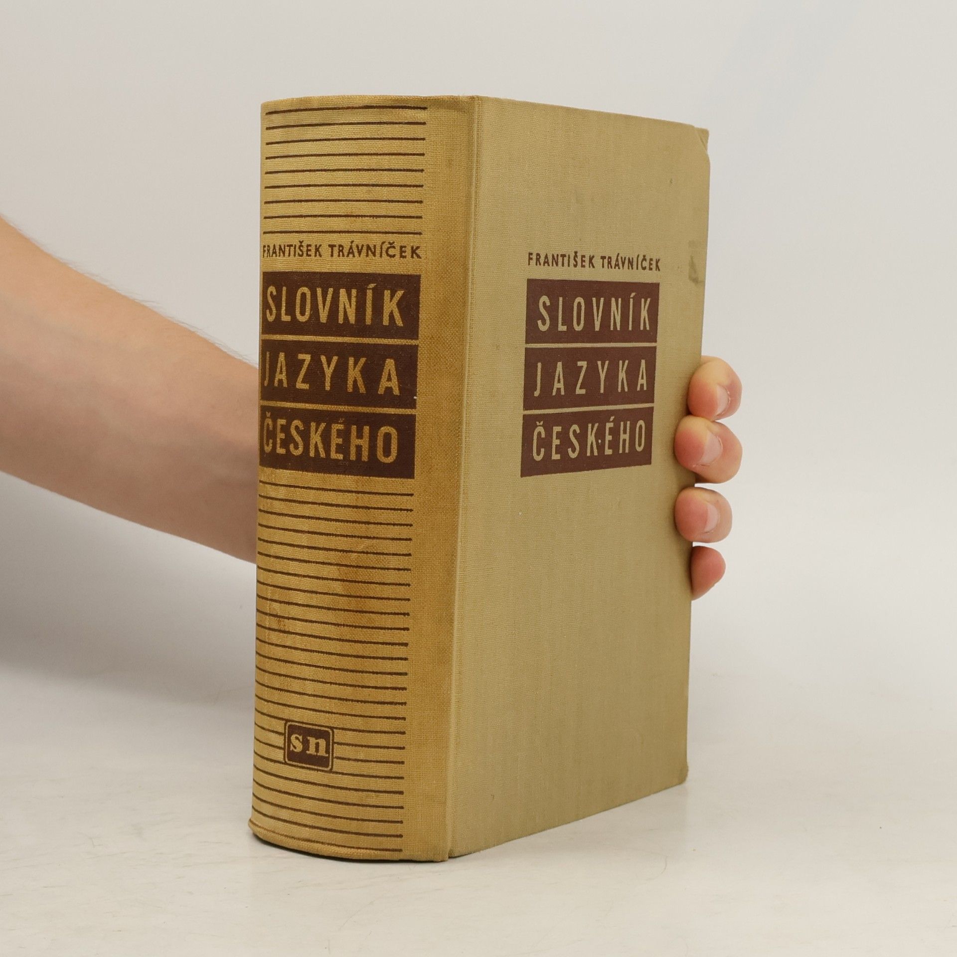 František Trávníček Slovník jazyka českého