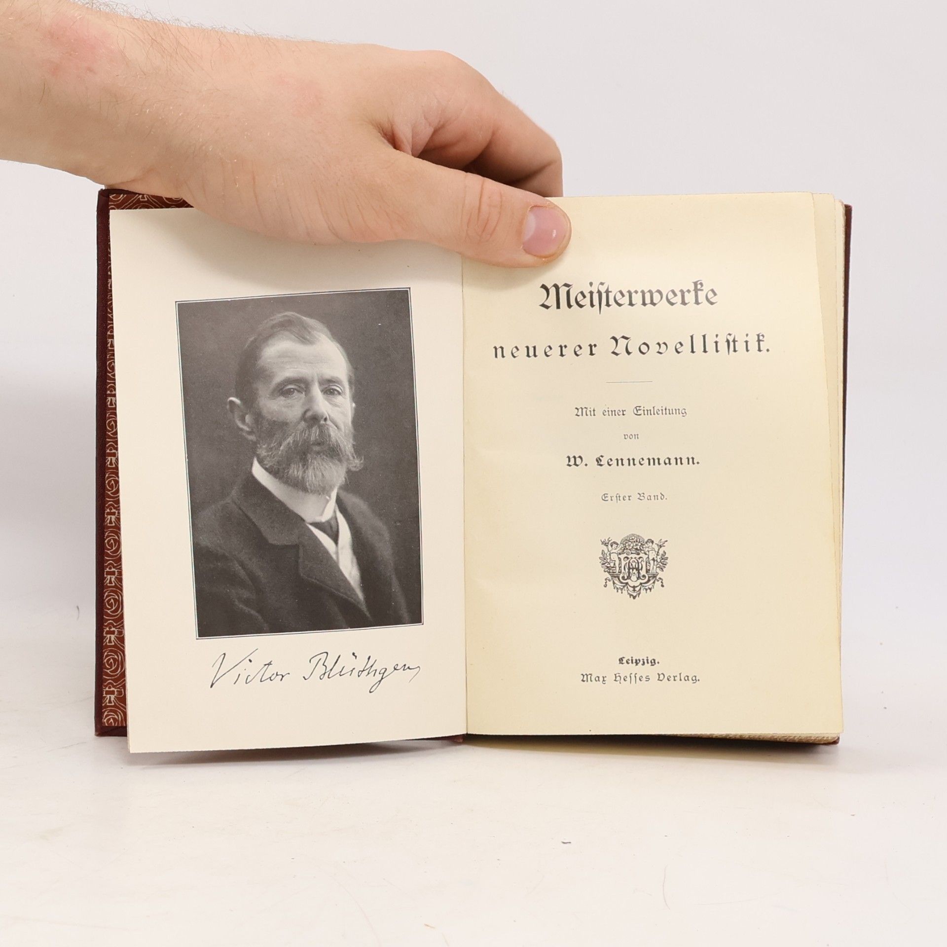 W. Lennemann Meisterwerke neuerer Novellistik 1