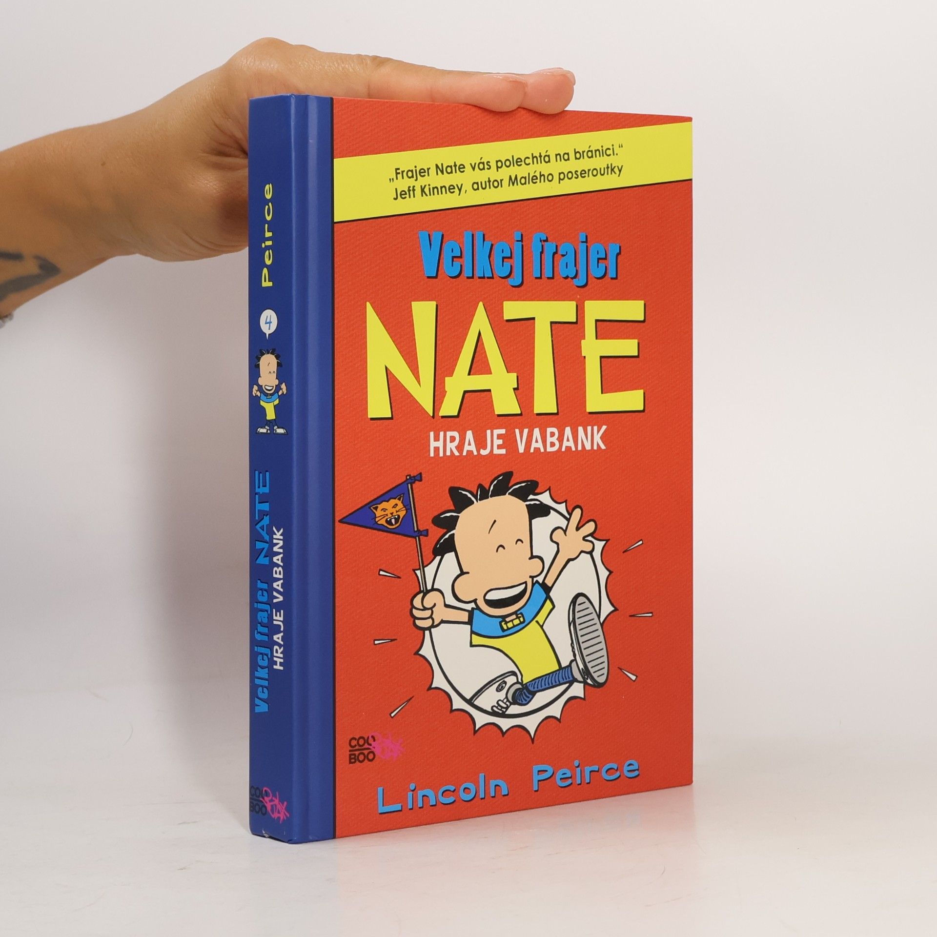 Lincoln Peirce Velkej frajer Nate hraje vabank