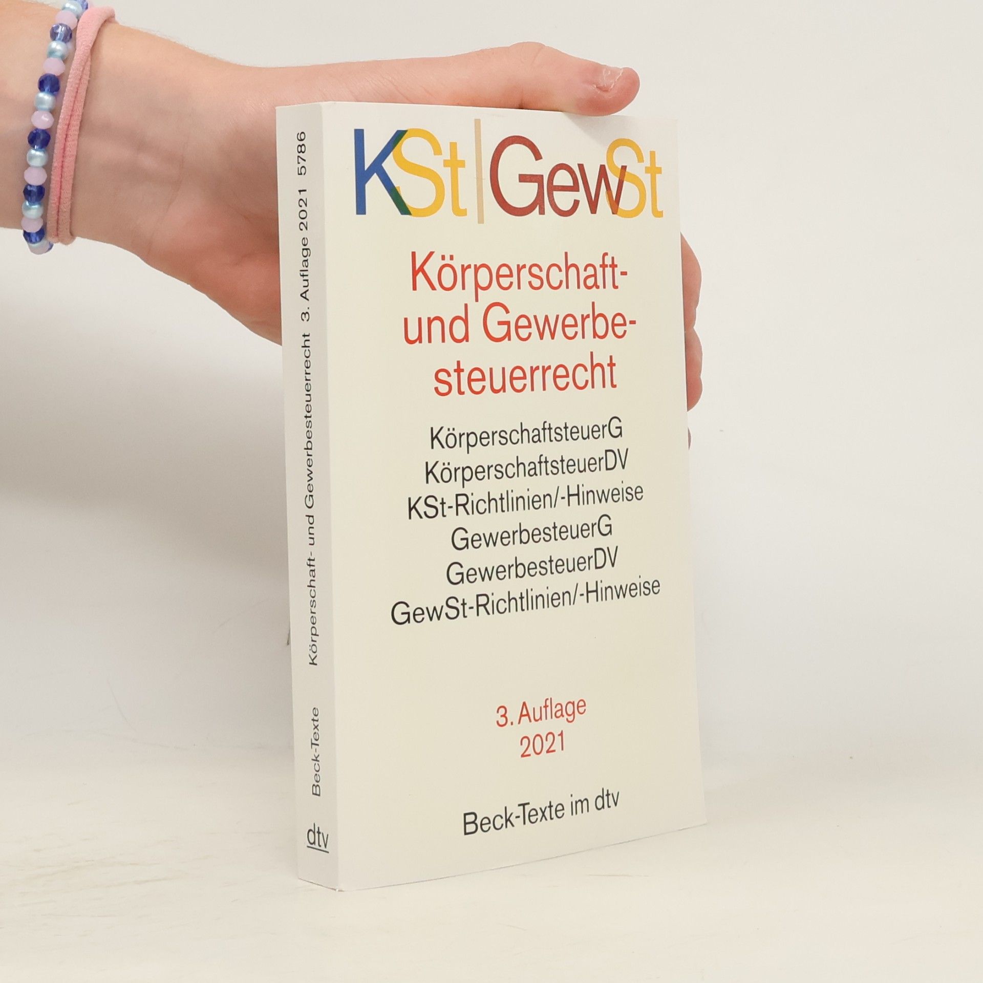 Burkhard Binnewies Beck-Texte im dtv: Körperschaftsteuerrecht / Gewerbesteuerrecht - 3. Auflage 2021