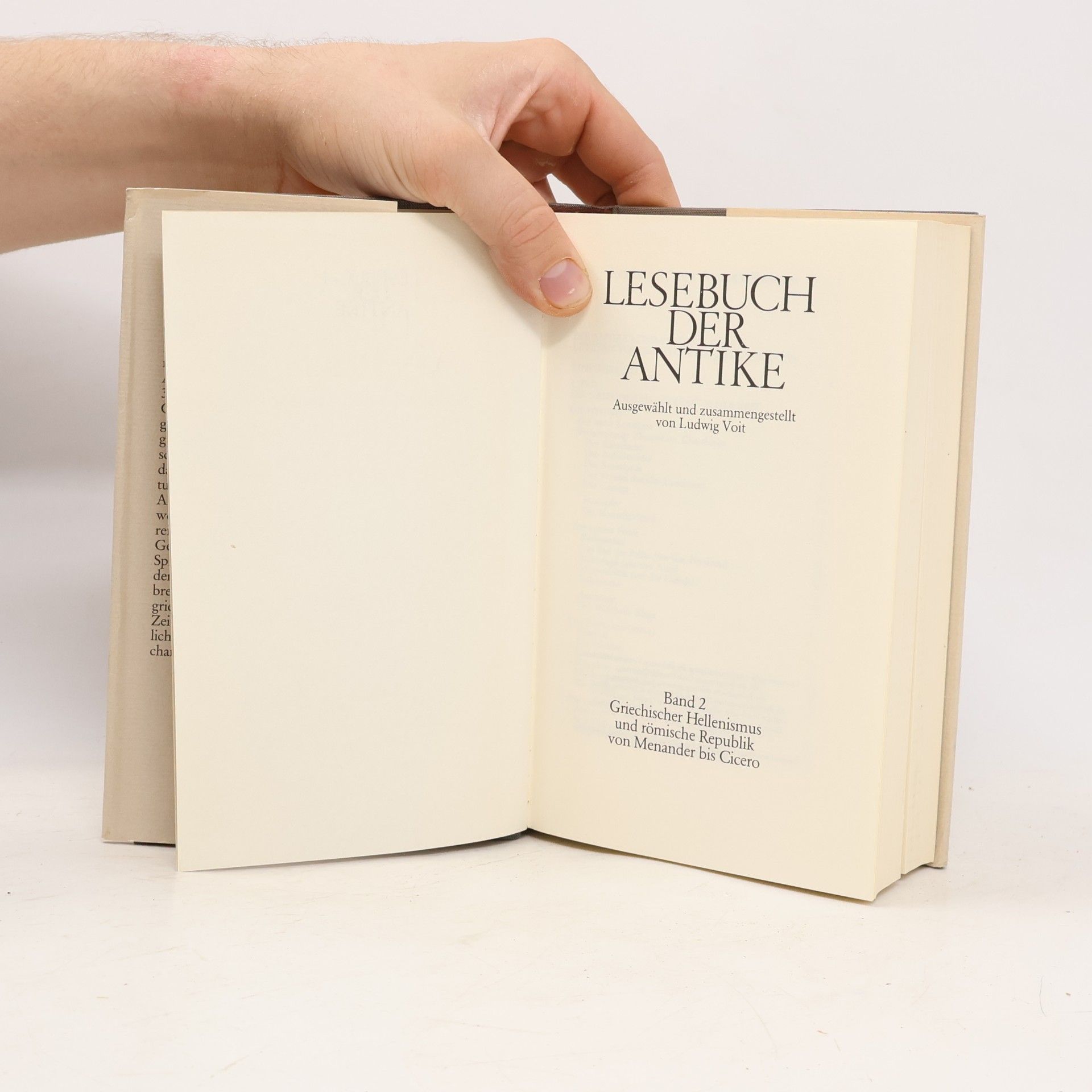 Ludwig Voit Lesebuch der Antike II