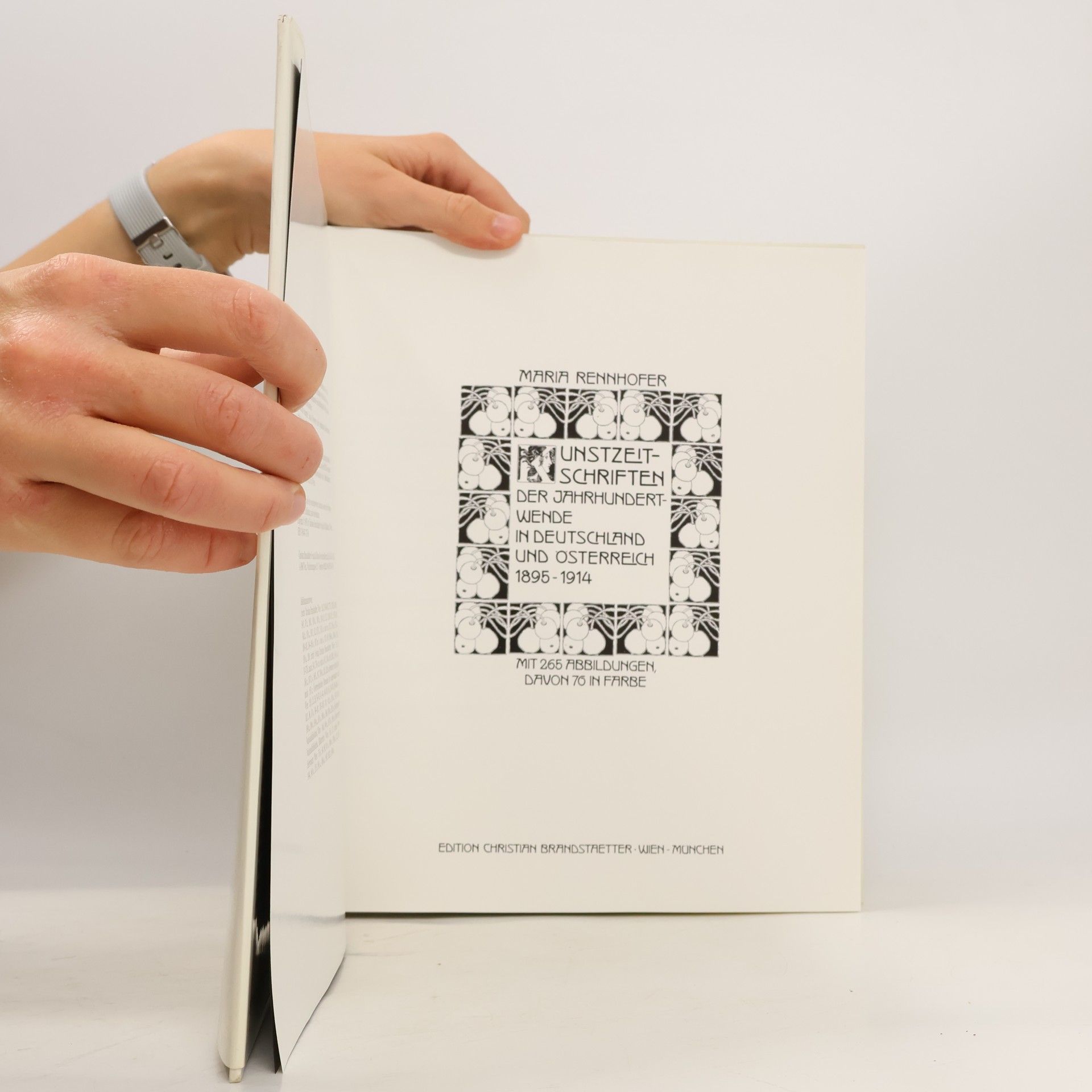 Maria Rennhofer Kunstzeitschriften der Jahrhundertwende in Deutschland und Österreich 1895-1914.