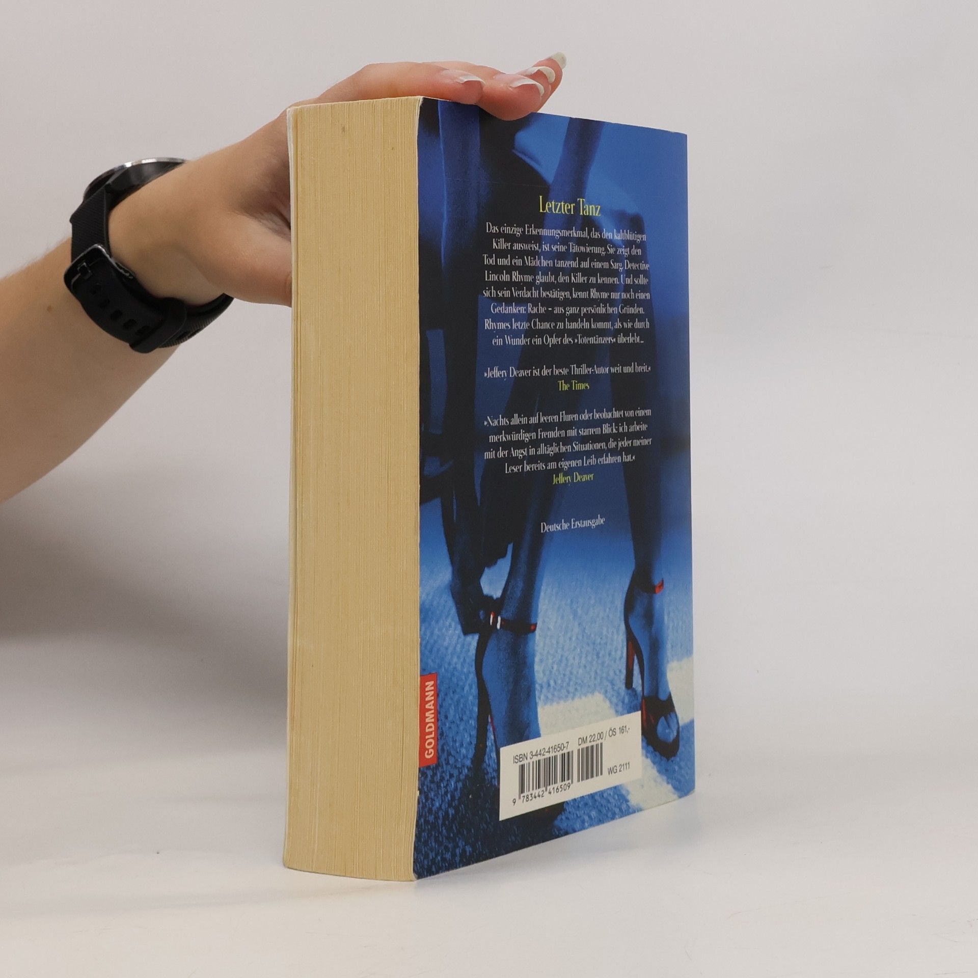Jeffery Deaver Letzter Tanz