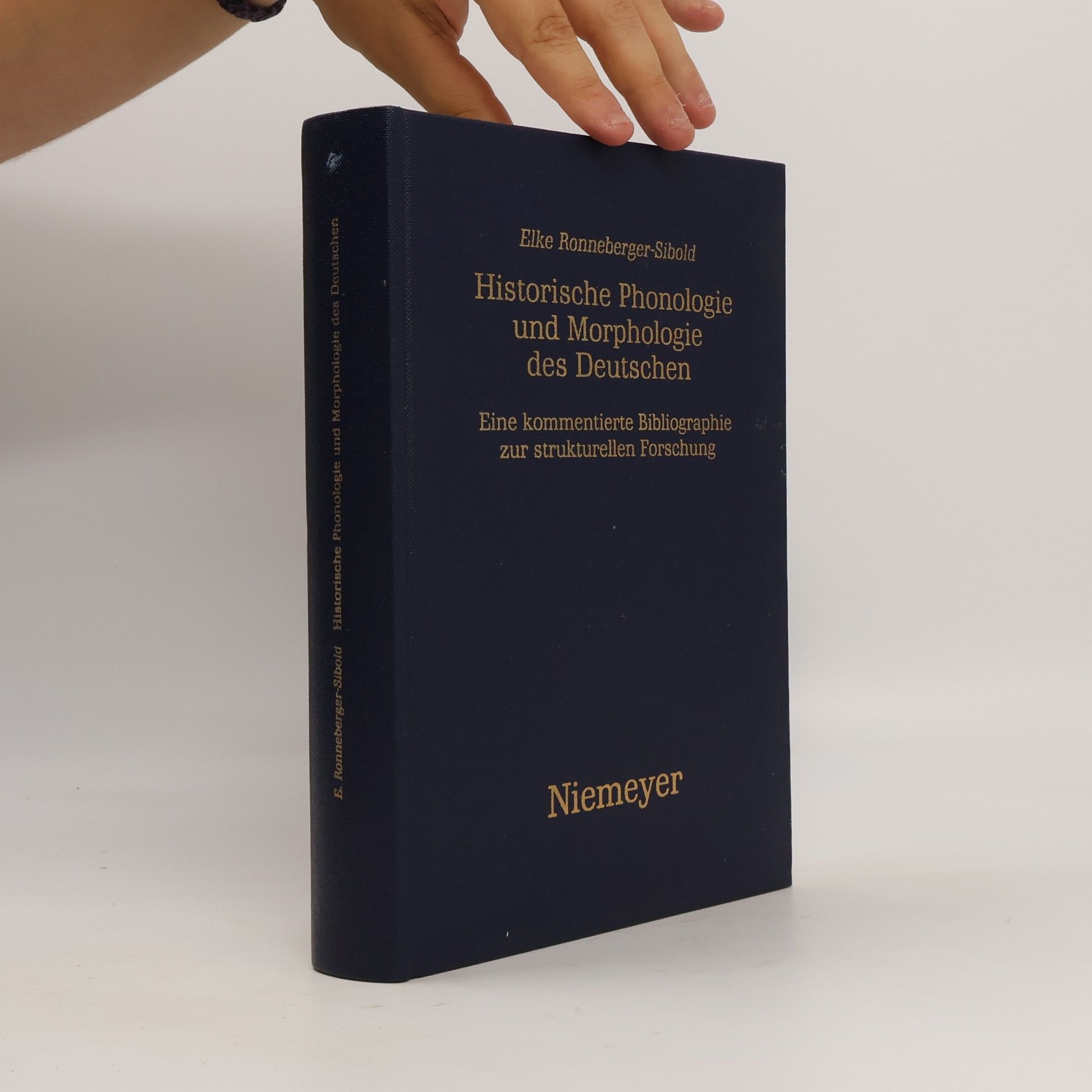 Elke Ronneberger Sibold Germanistische Arbeitshefte: Historische Phonologie und Morphologie des Deutschen