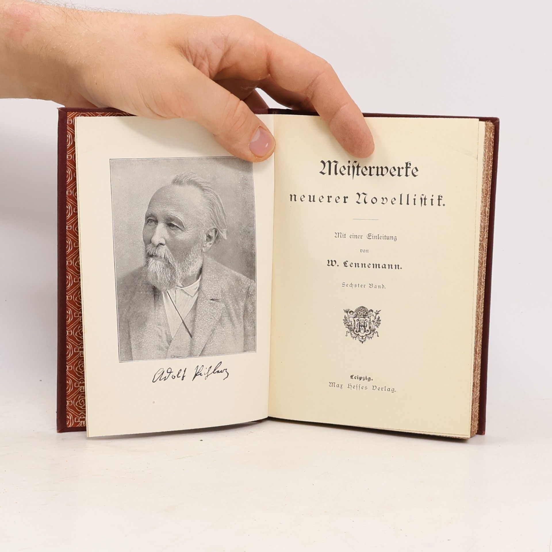 W. Lennemann Meisterwerke neuerer Novellistik