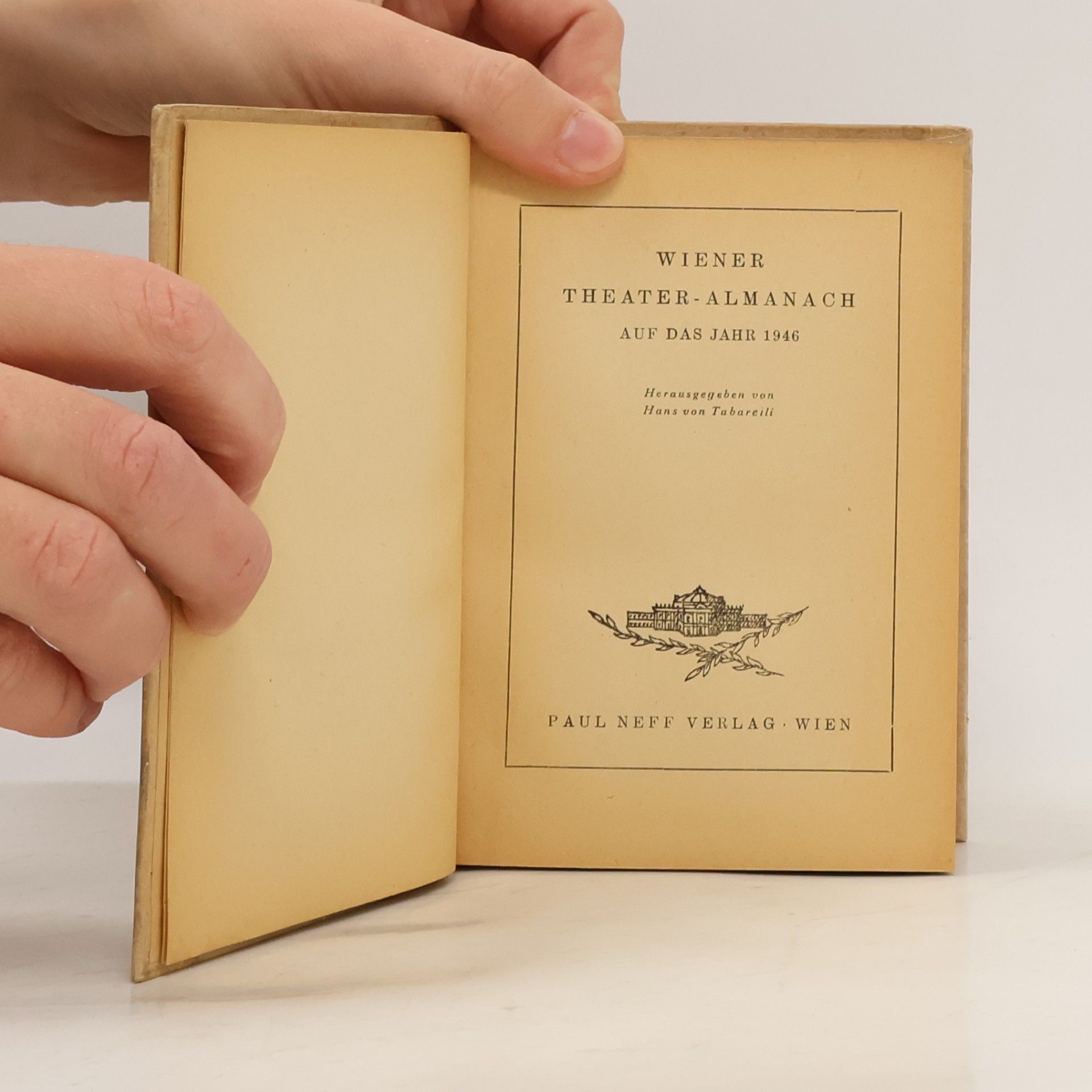 Various authors Wiener Theater Almanach