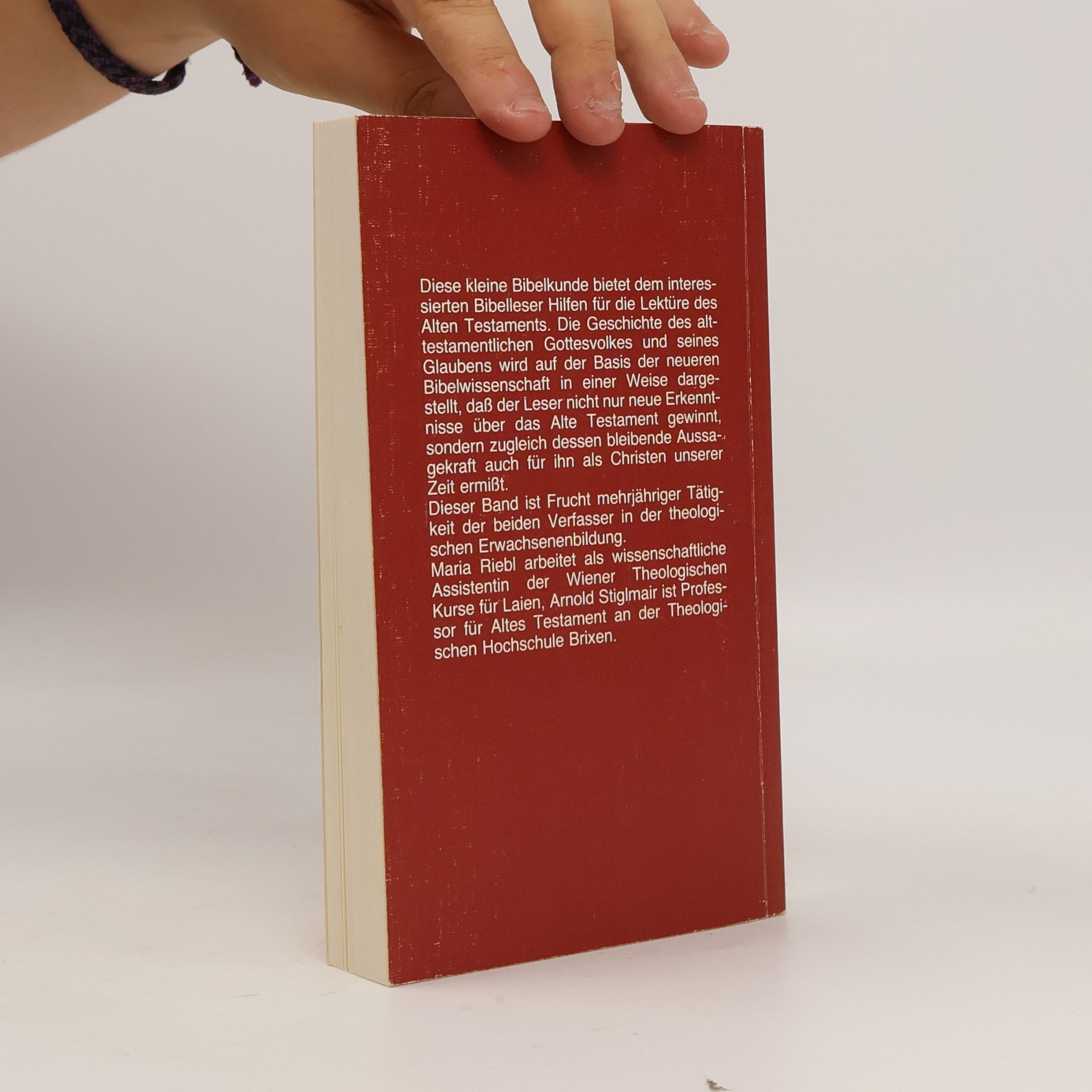 kolektiv Kleine Bibelkunde zum alten Testament
