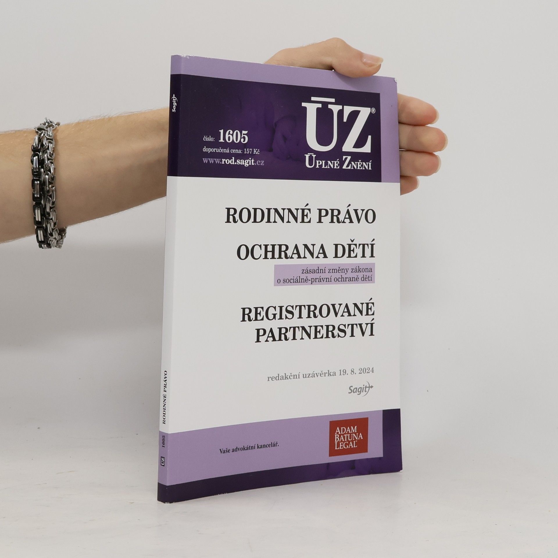 Collectif d'auteurs Úplné znění. Rodinné právo. Ochrana dětí. Registrované partnerství