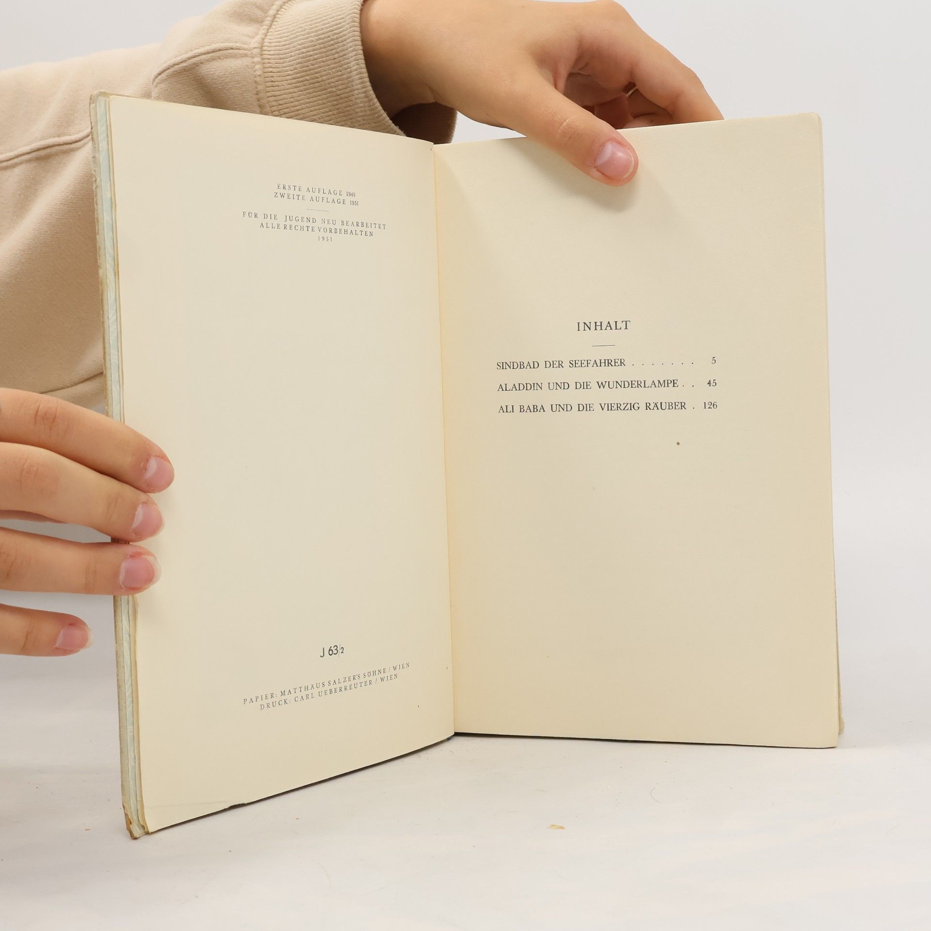 Autores varios Tausendundeine Nacht – Eine Auswahl für die Jugend