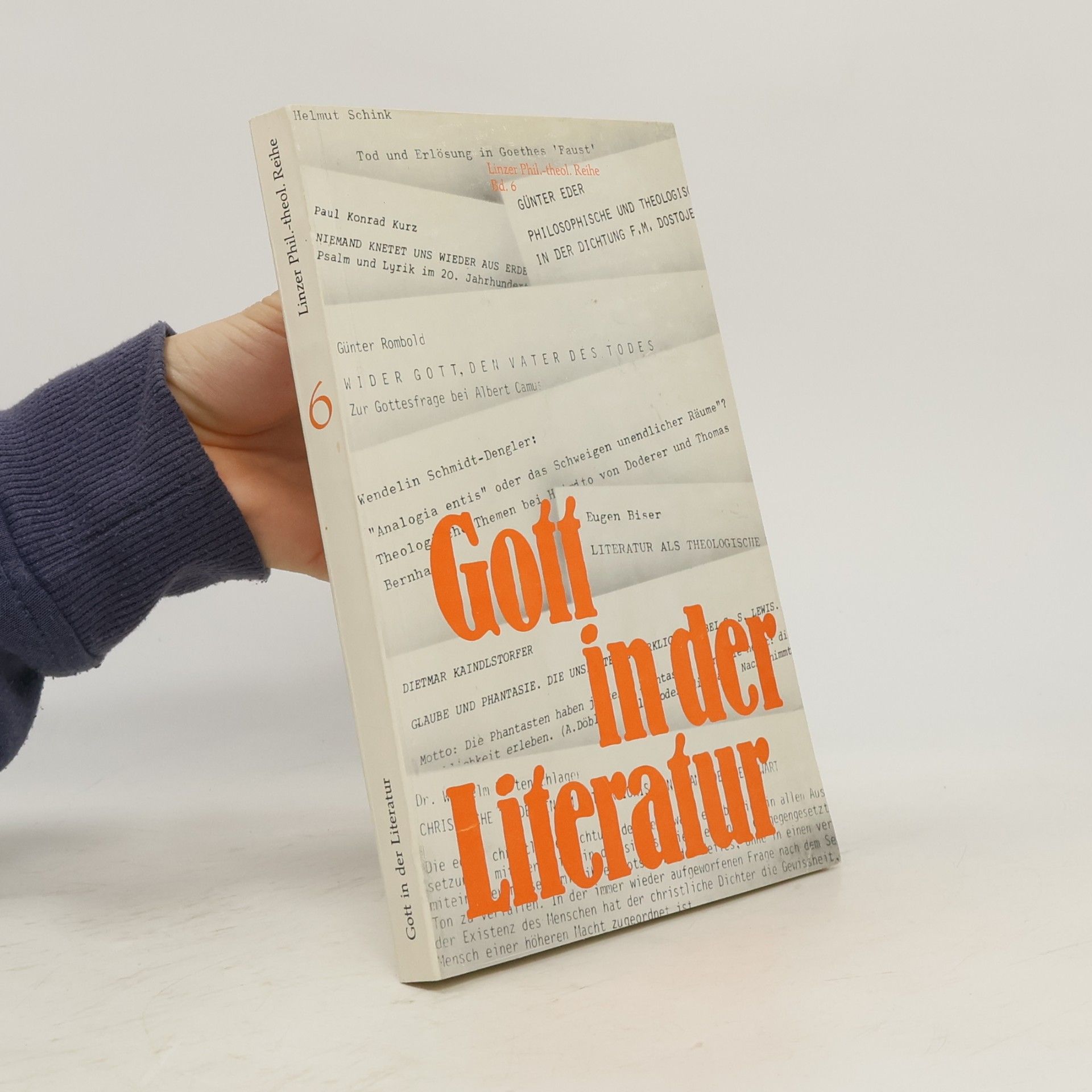 Autorenkollektiv Gott in der Literatur