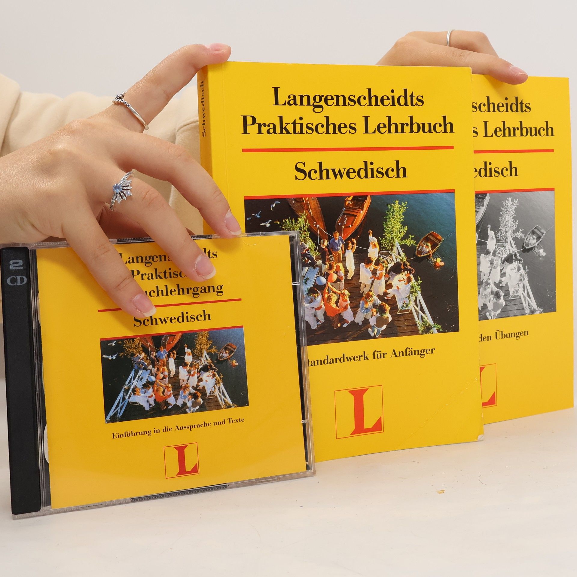 Kerstin Jakten Langenscheidt Praktischer Sprachlehrgang Schwedisch. Ein Standardkurs für Selbstlerner - Set mit Buch, Lösungsschlüssel und 2 Audio-CDs