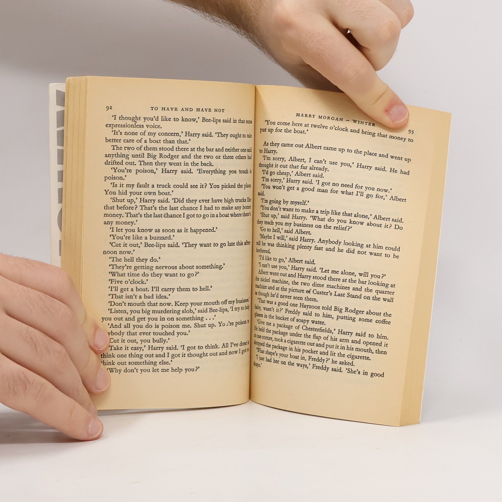 Ernest Hemingway To Have and Have Not