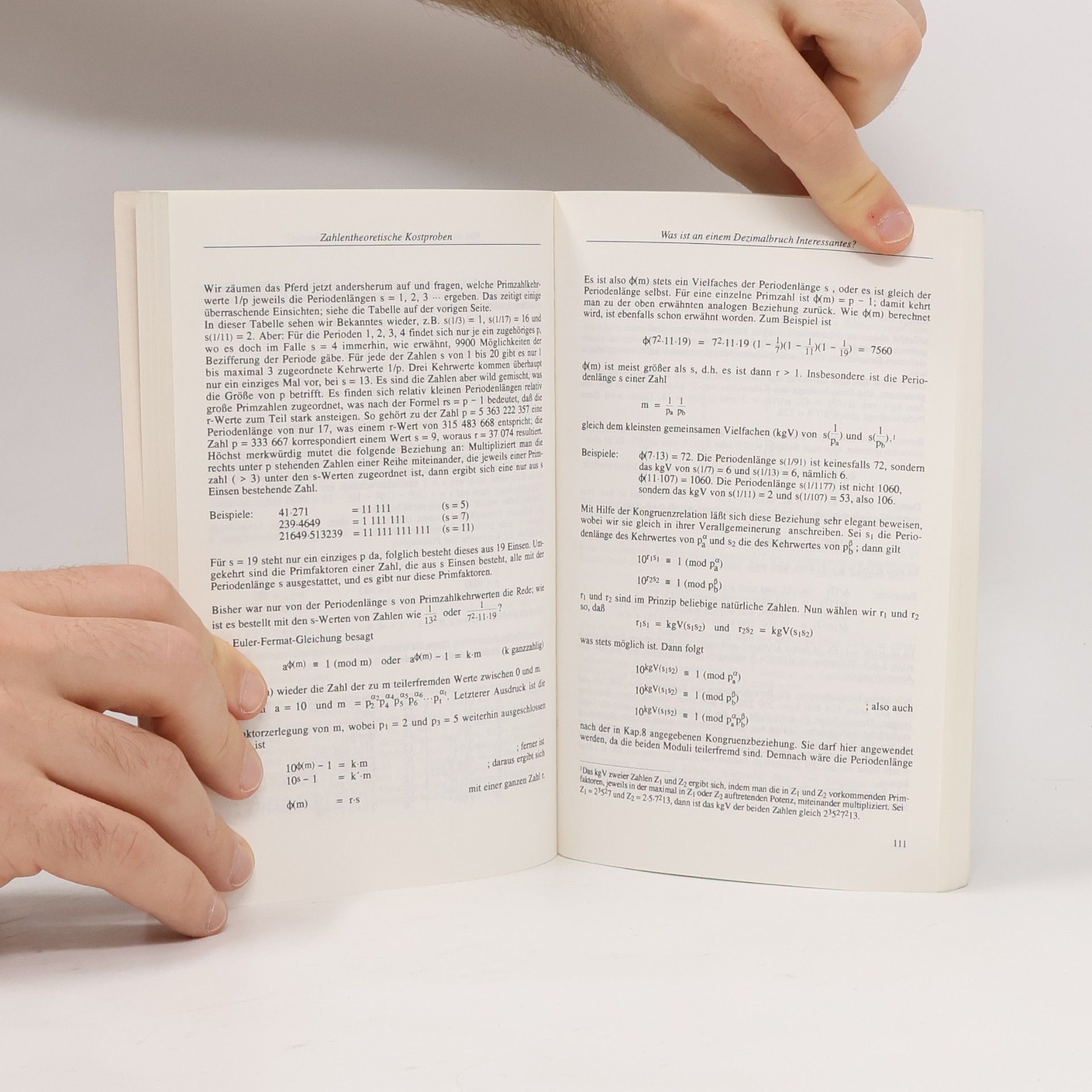 Theo Kempermann Zahlentheoretische Kostproben