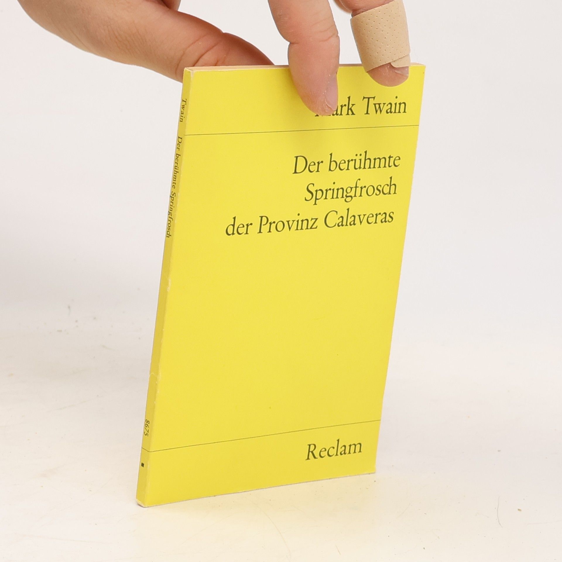 Mark Twain Reclams Universal-Bibliothek: Der berühmte Springfrosch der Provinz Calaveras