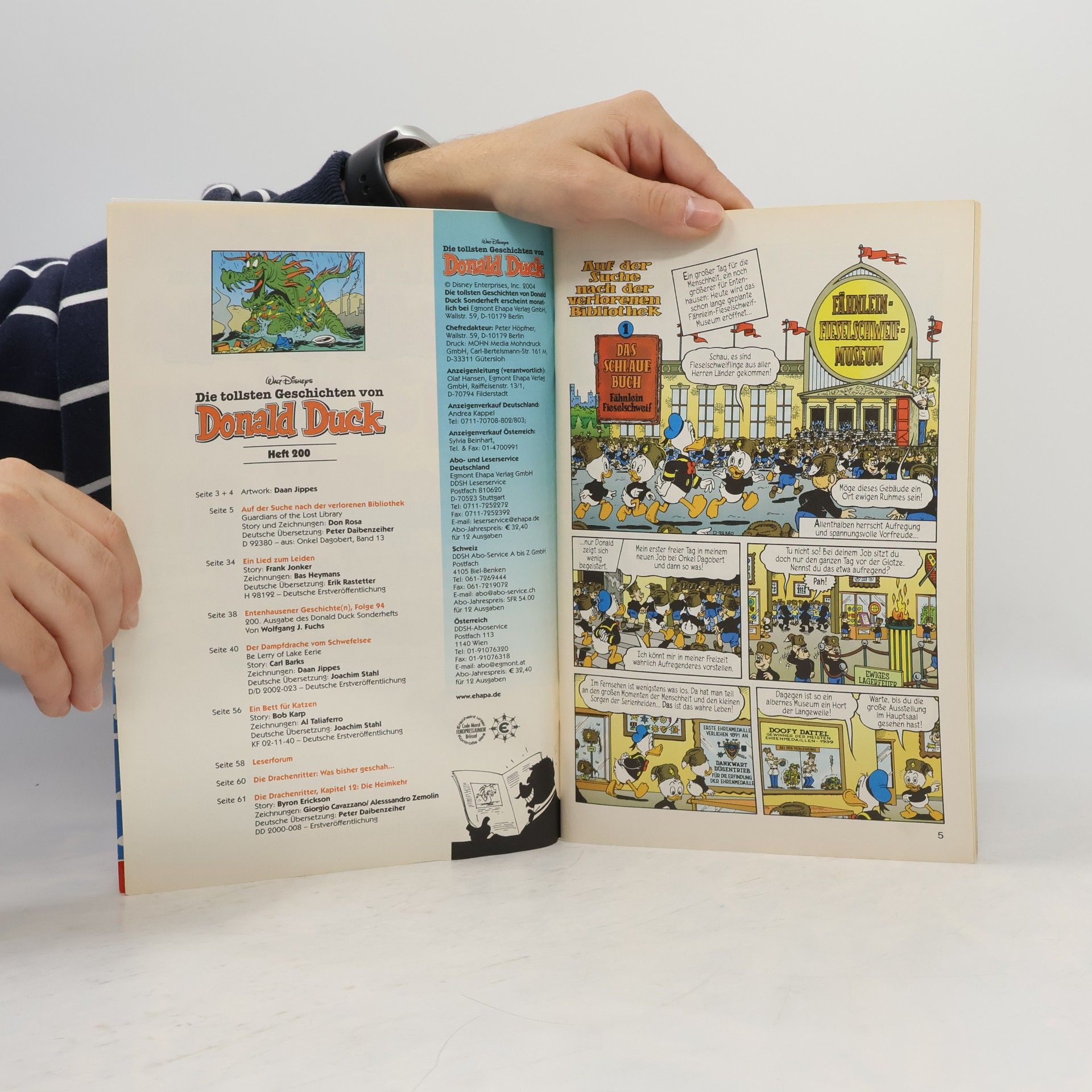 Walt Disney Die tollsten Geschichten von Donald Duck