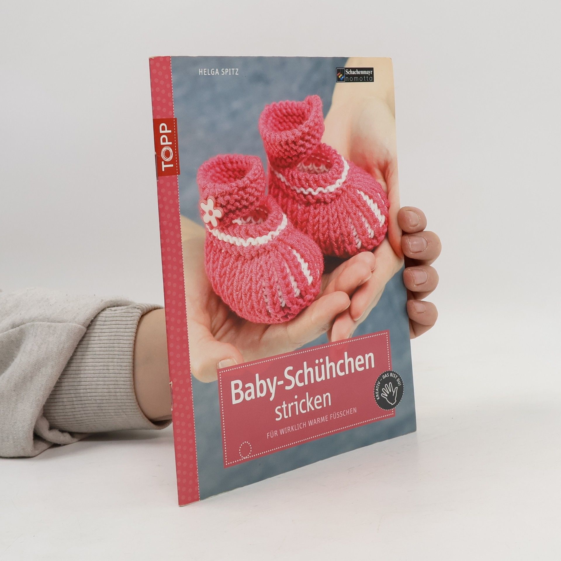 Helga Spitz Baby-Schühchen stricken