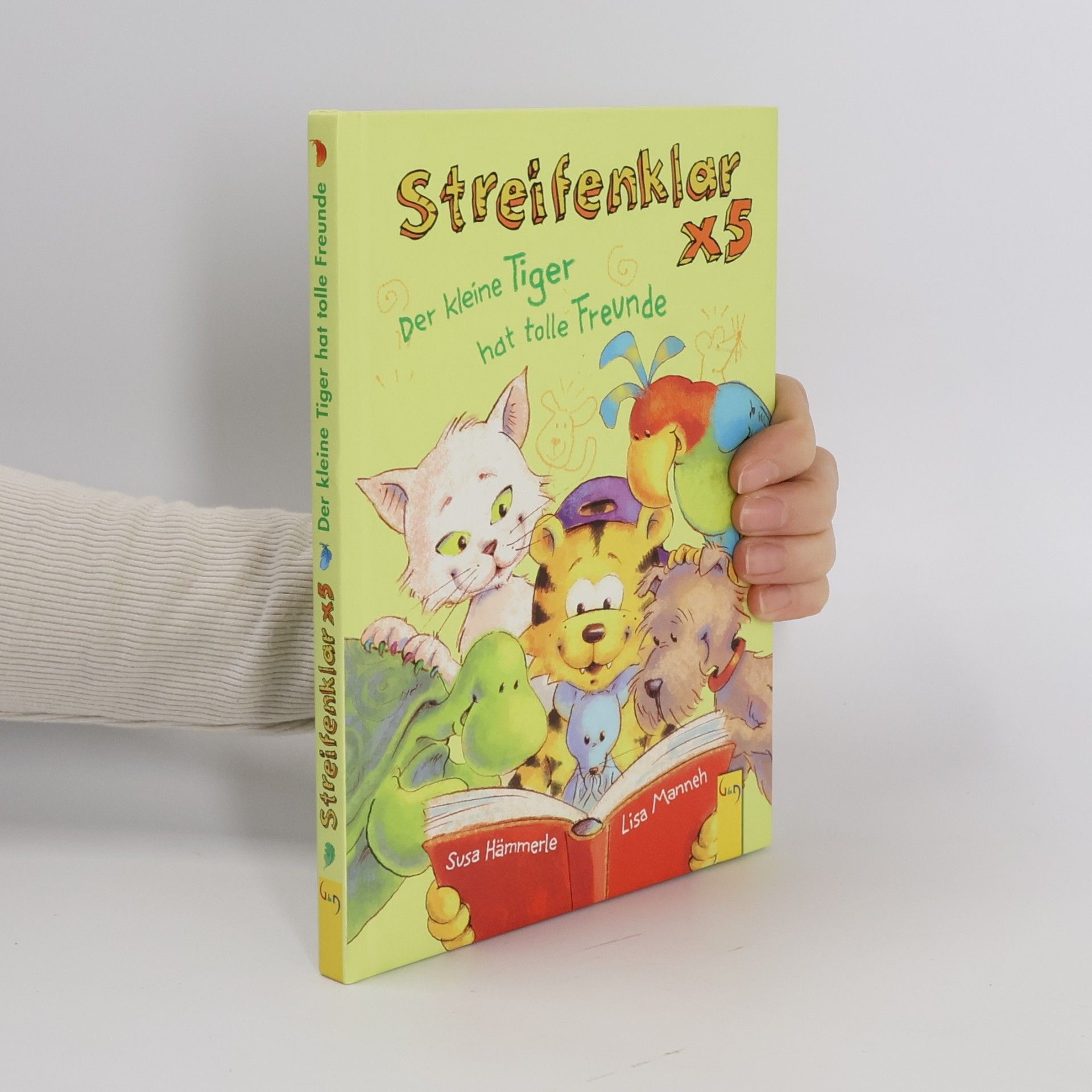 Susa Hämmerle Streifenklar x 5 - der kleine Tiger hat tolle Freunde