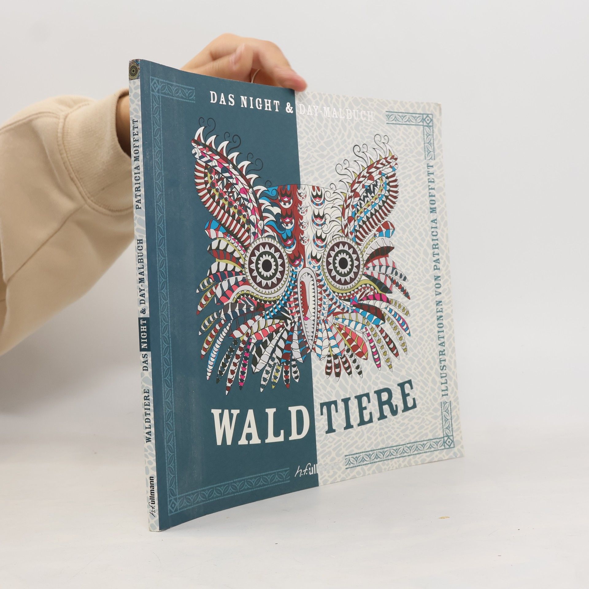 Patricia Moffett Das Night & Day-Malbuch: Waldtiere