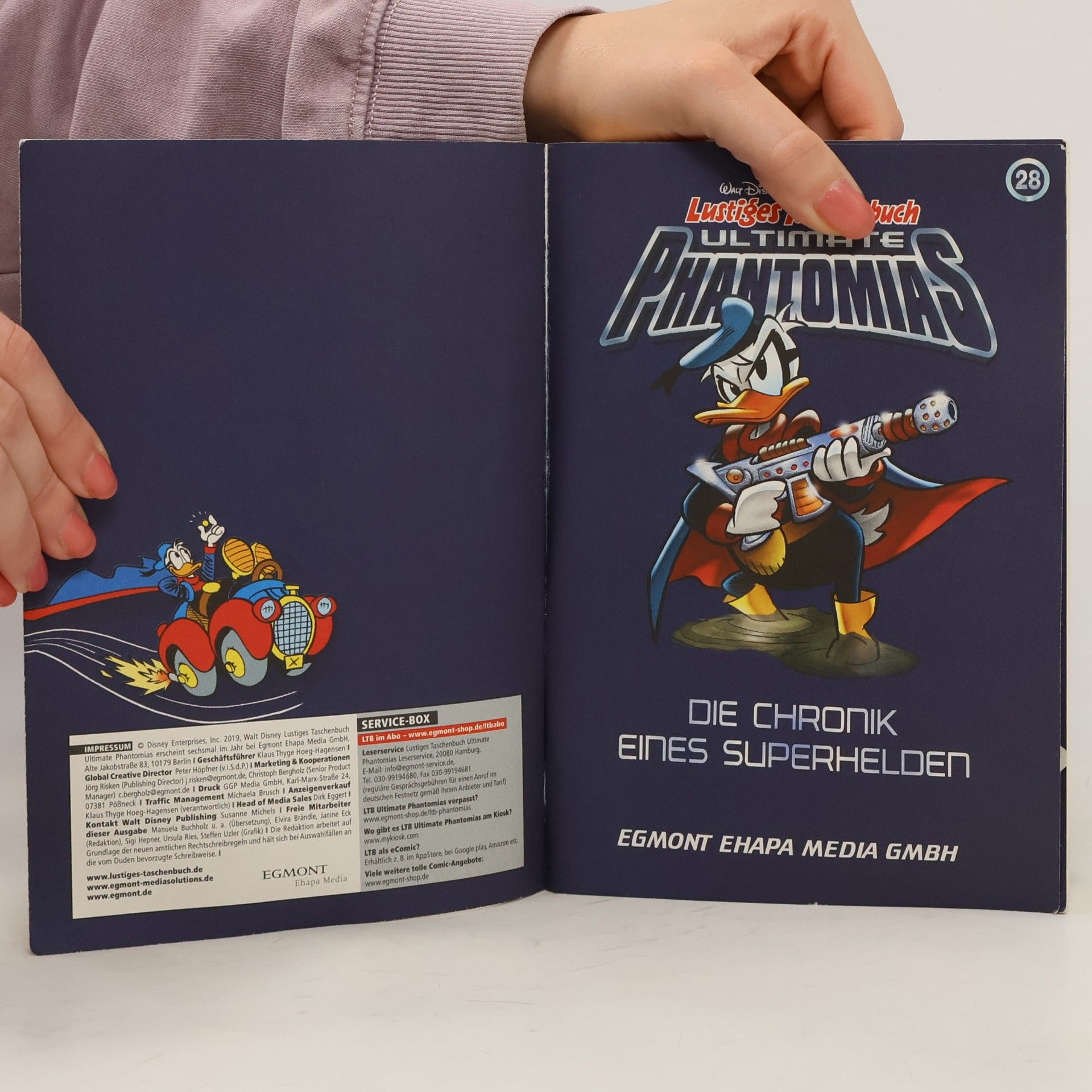 Walt Disney Lustiges Taschenbuch Ultimate Phantomias 28