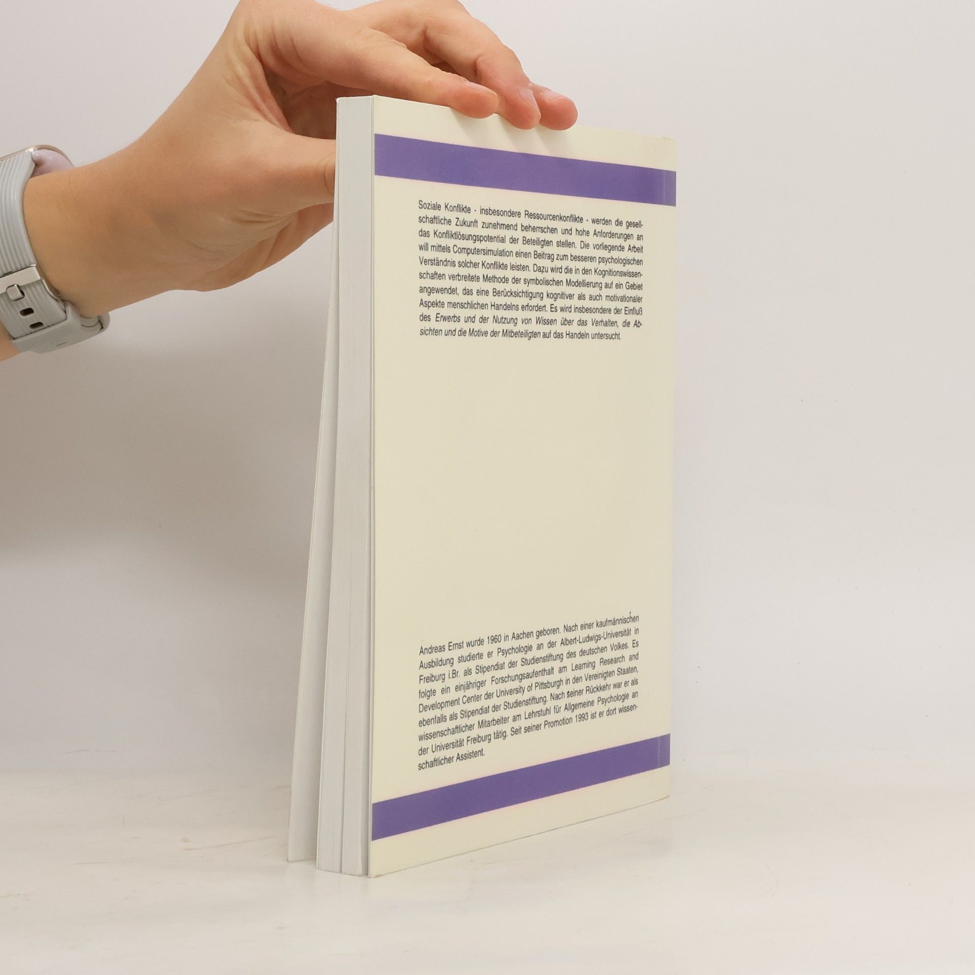 Andreas M. Ernst Europäische Hochschulschriften - 448: Soziales Wissen als Grundlage des Handelns in Konfliktsituationen