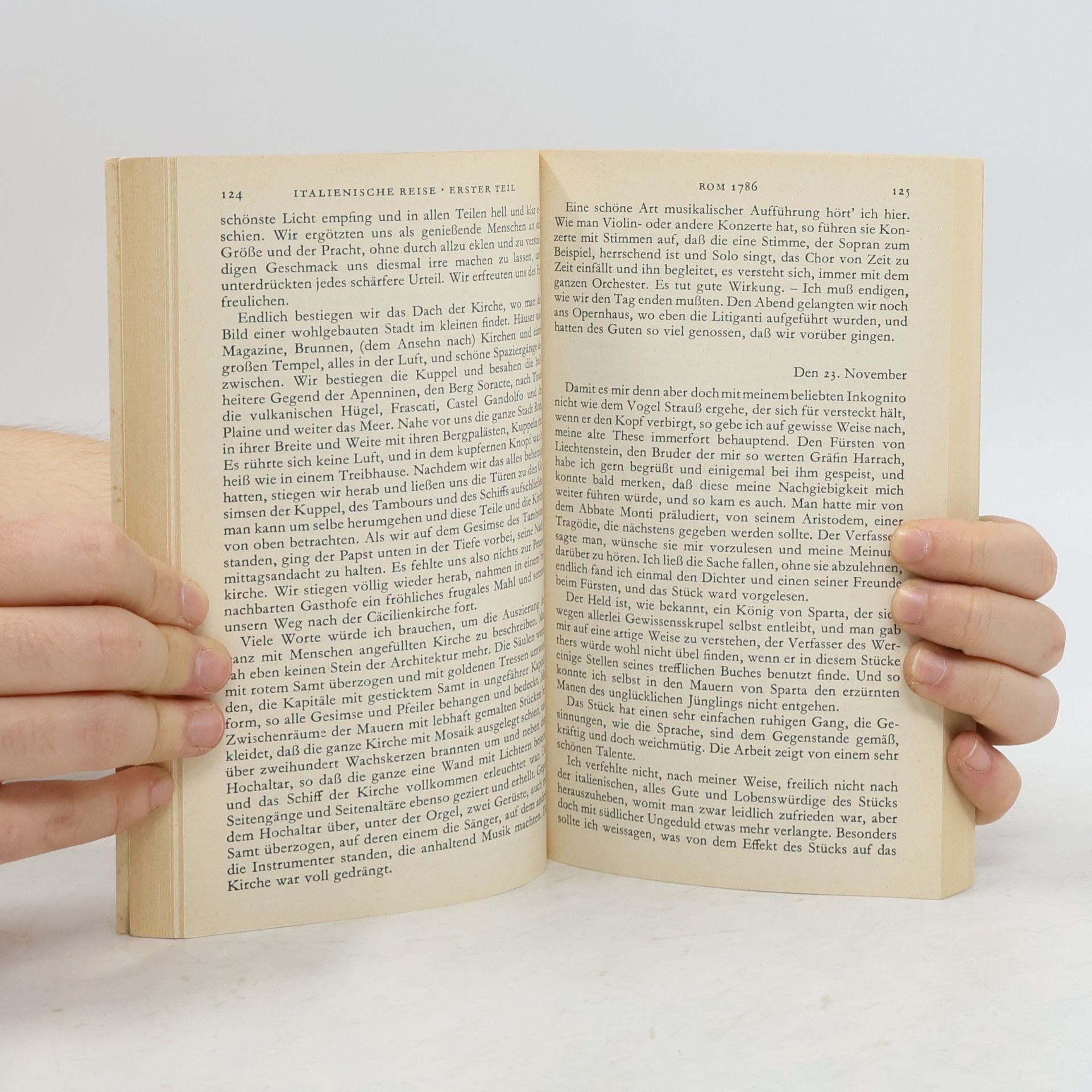 Johann Wolfgang von Goethe Italienische Reise. Erster und zweiter Teil