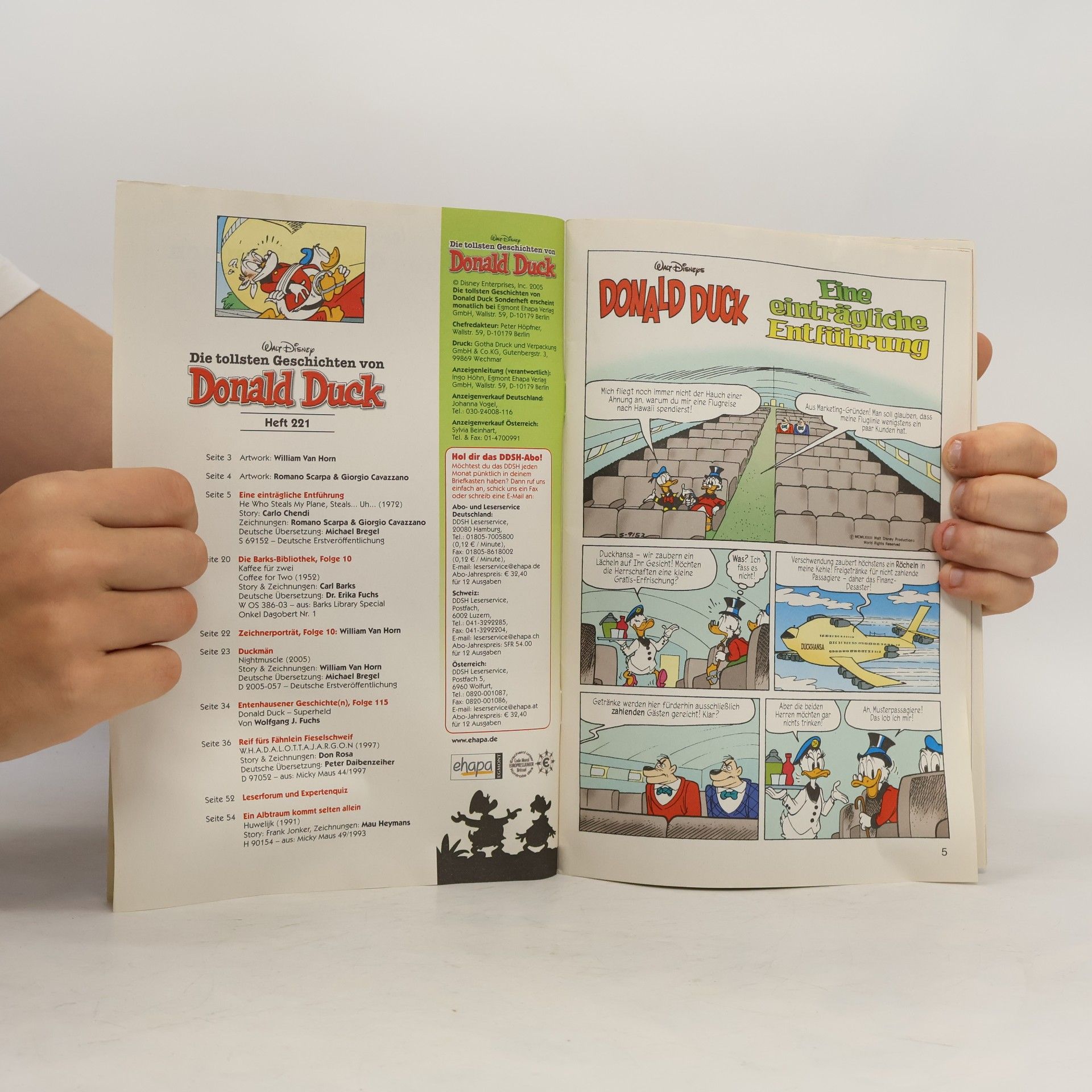Various authors Die tollsten Geschichten von Donald Duck 221