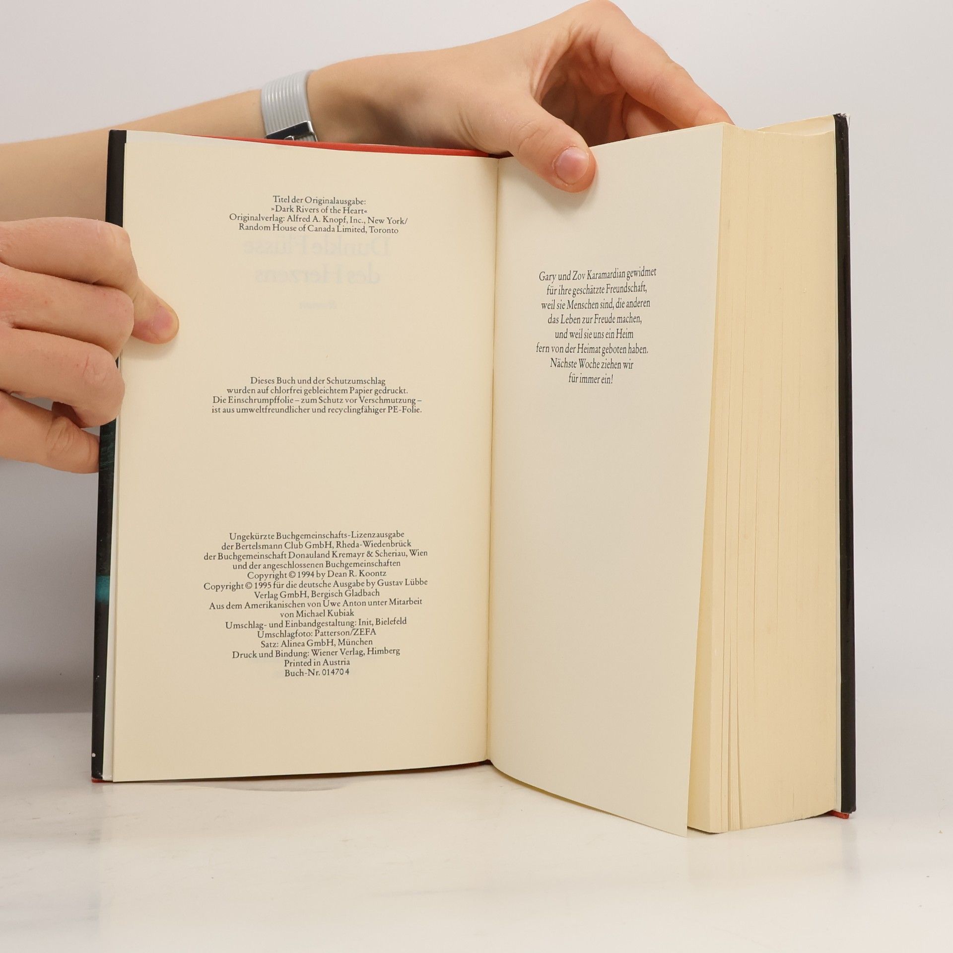 Dean Ray Koontz Dunkle Flüsse des Herzens