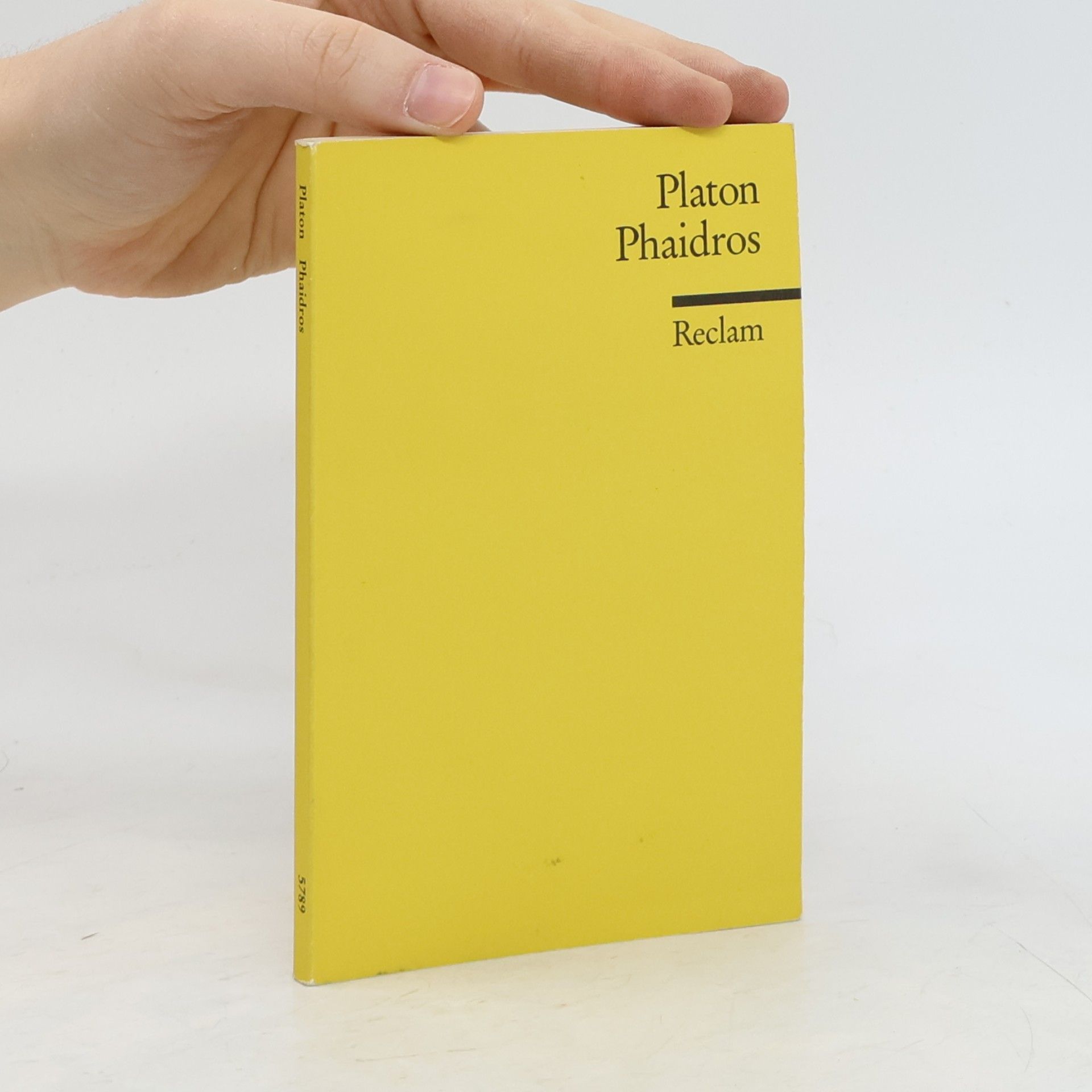 Platón Phaidros oder vom Schönen