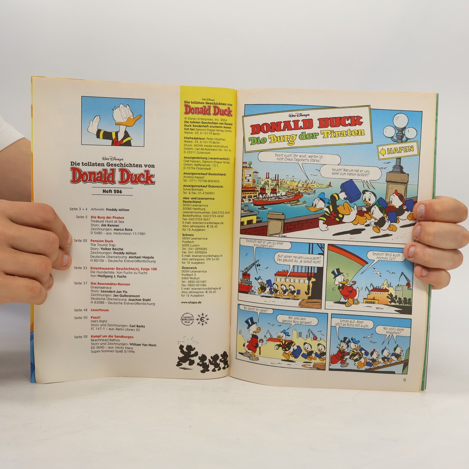 Various authors Die tollsten Geschichten von Donald Duck 206