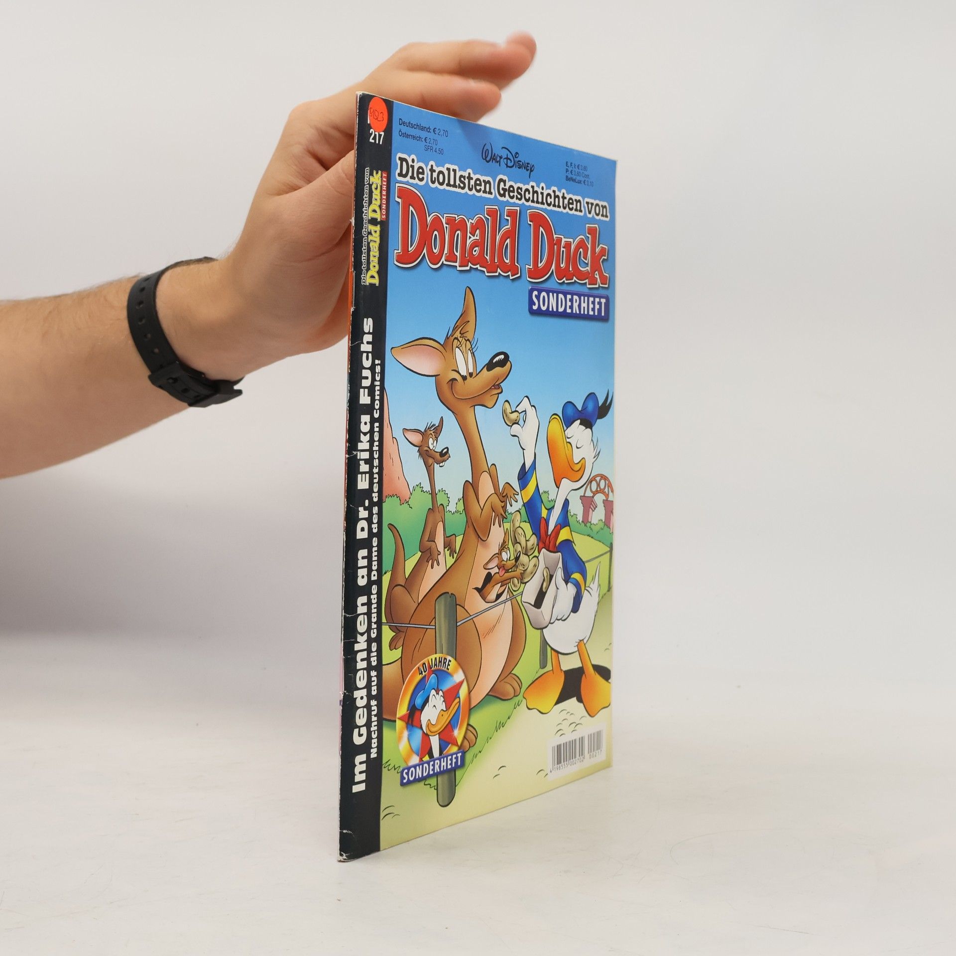 Various authors Die tollsten Geschichten von Donald Duck. Heft 217